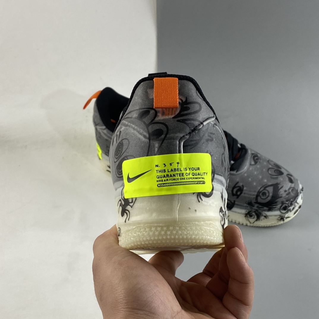 P290  Nk Air Force 1 Experimental ”Halloween” 黑橙 万圣节 夜光 空军一号低帮板鞋 DC8904-001