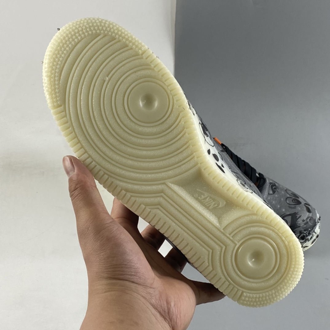 P290  Nk Air Force 1 Experimental ”Halloween” 黑橙 万圣节 夜光 空军一号低帮板鞋 DC8904-001