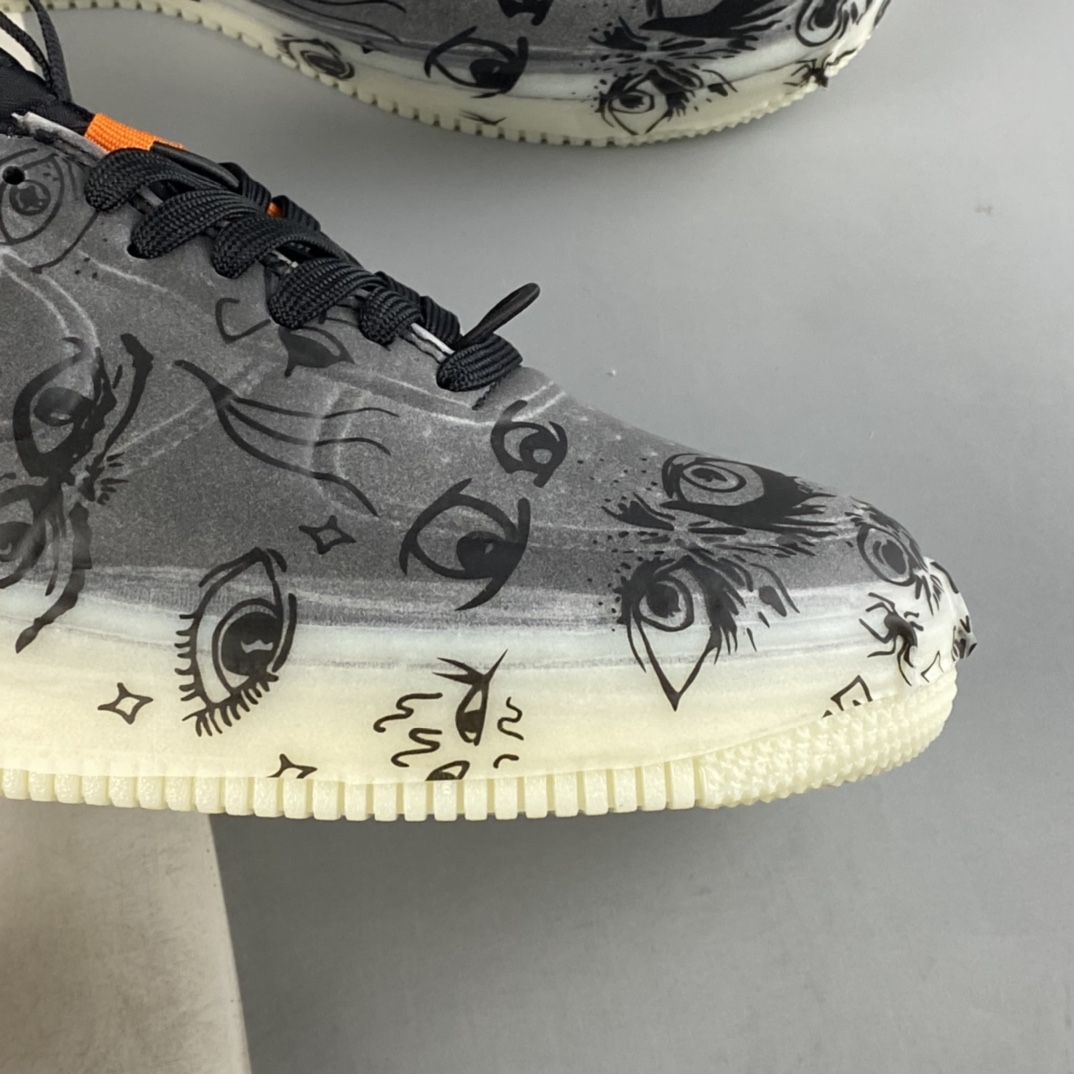 P290  Nk Air Force 1 Experimental ”Halloween” 黑橙 万圣节 夜光 空军一号低帮板鞋 DC8904-001