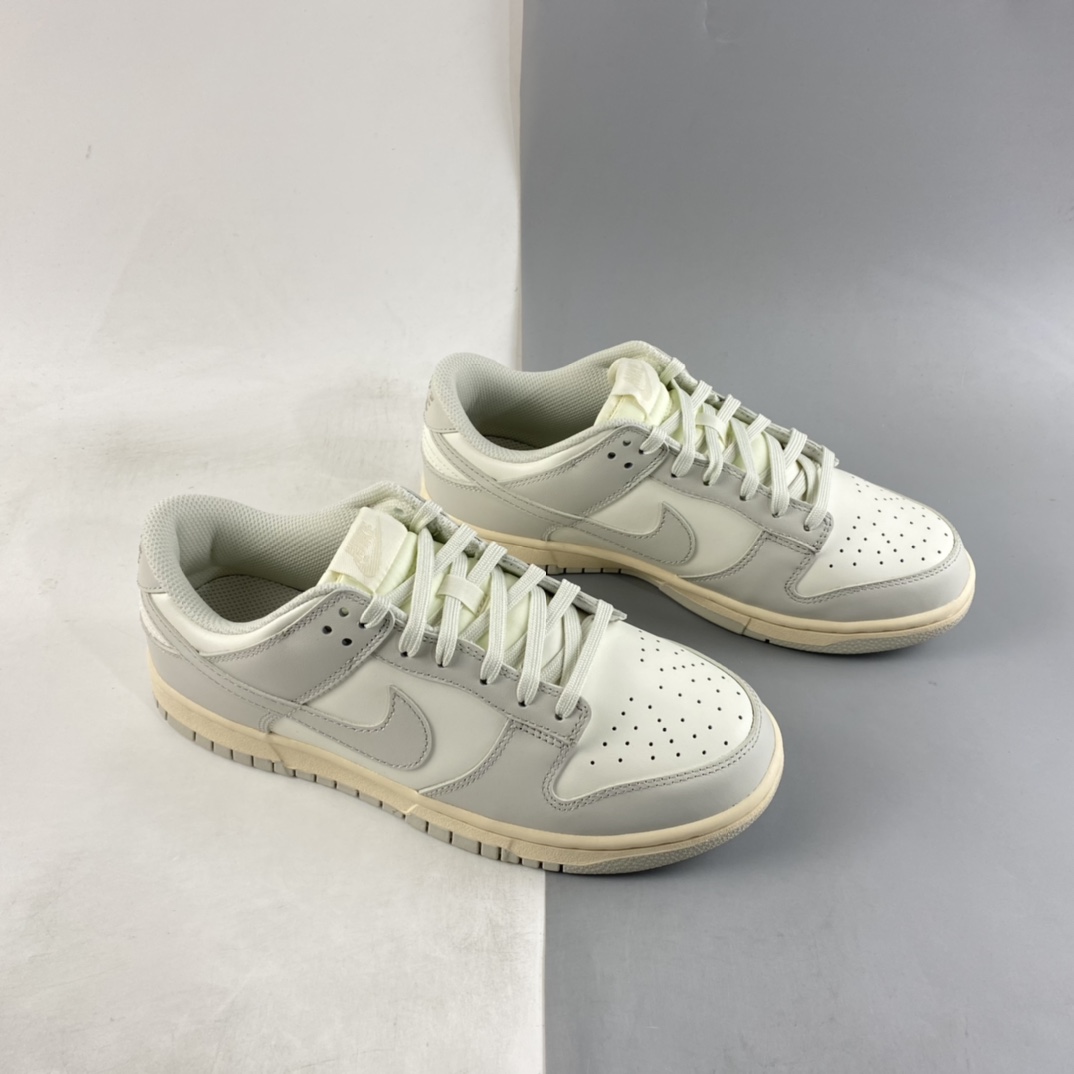 P320  Nk Dunk Low 骨白配色SB扣碎篮板时尚休闲板鞋 DD1503-107