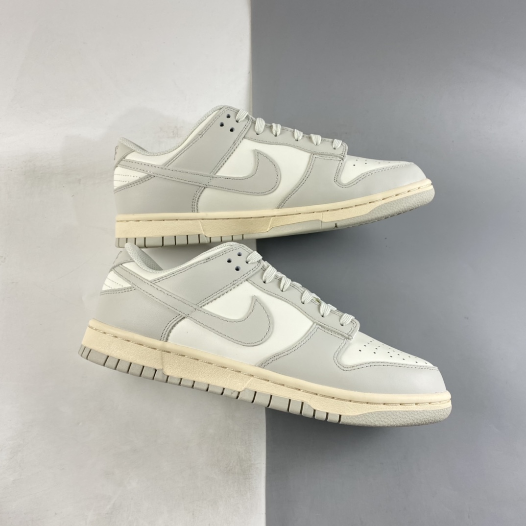 P320  Nk Dunk Low 骨白配色SB扣碎篮板时尚休闲板鞋 DD1503-107