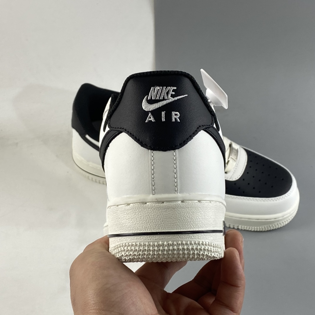 P220  Nk Air Force 1’07 米黑灰拼色 空军一号低帮运动休闲板鞋 RS2696-112