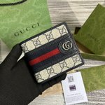 Gucci Wallet Blue PVC