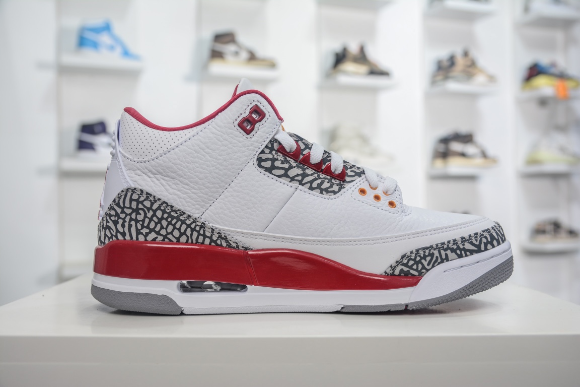 [Exclusive advantage] The new G version of the Air Jordan 3 Retro ”Cardinal Red” Cardinal CT8532-126