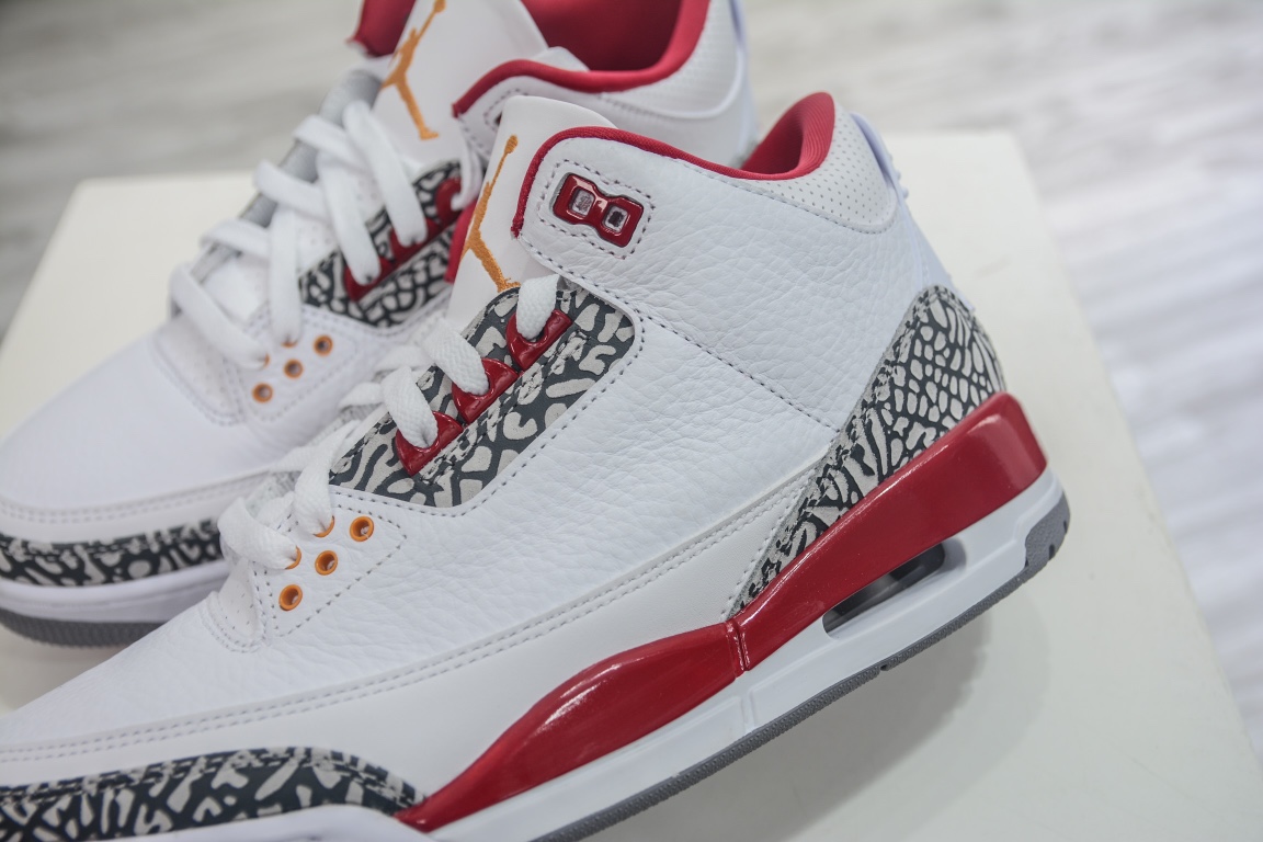 [Exclusive advantage] The new G version of the Air Jordan 3 Retro ”Cardinal Red” Cardinal CT8532-126