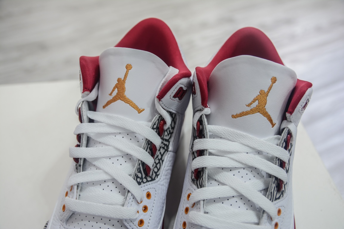 [Exclusive advantage] The new G version of the Air Jordan 3 Retro ”Cardinal Red” Cardinal CT8532-126