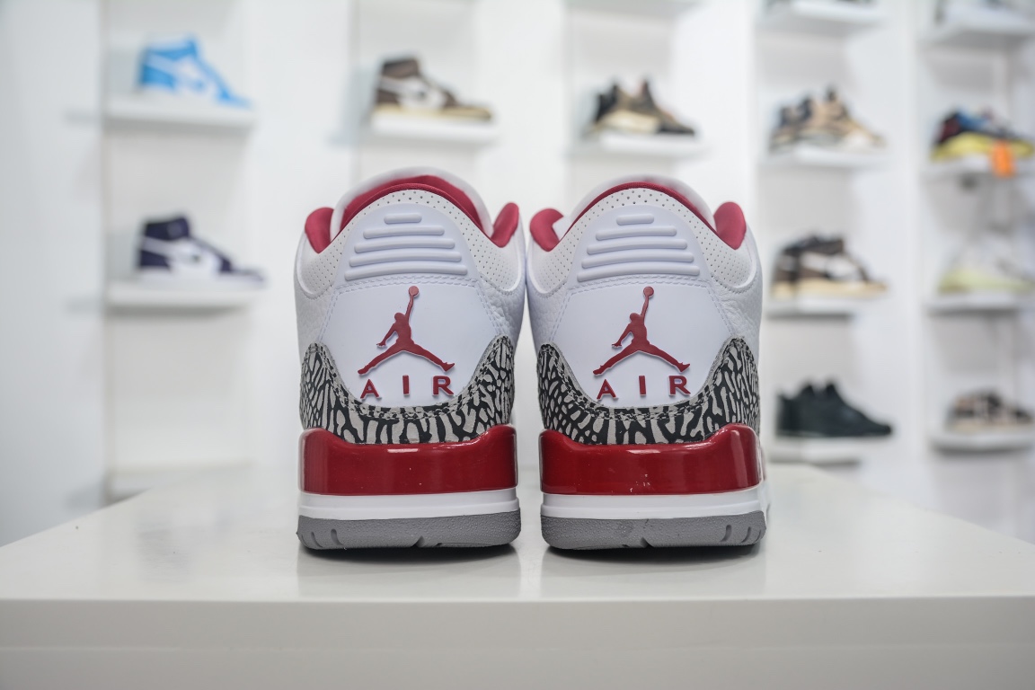 [Exclusive advantage] The new G version of the Air Jordan 3 Retro ”Cardinal Red” Cardinal CT8532-126