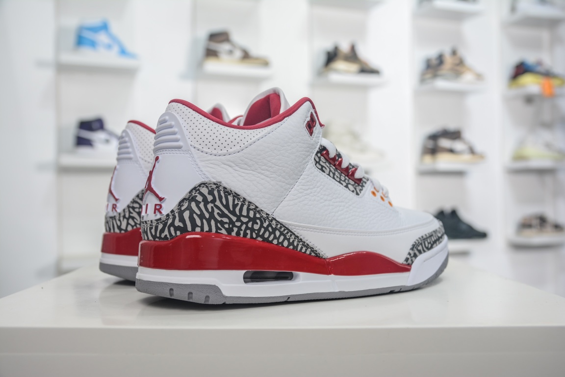 [Exclusive advantage] The new G version of the Air Jordan 3 Retro ”Cardinal Red” Cardinal CT8532-126