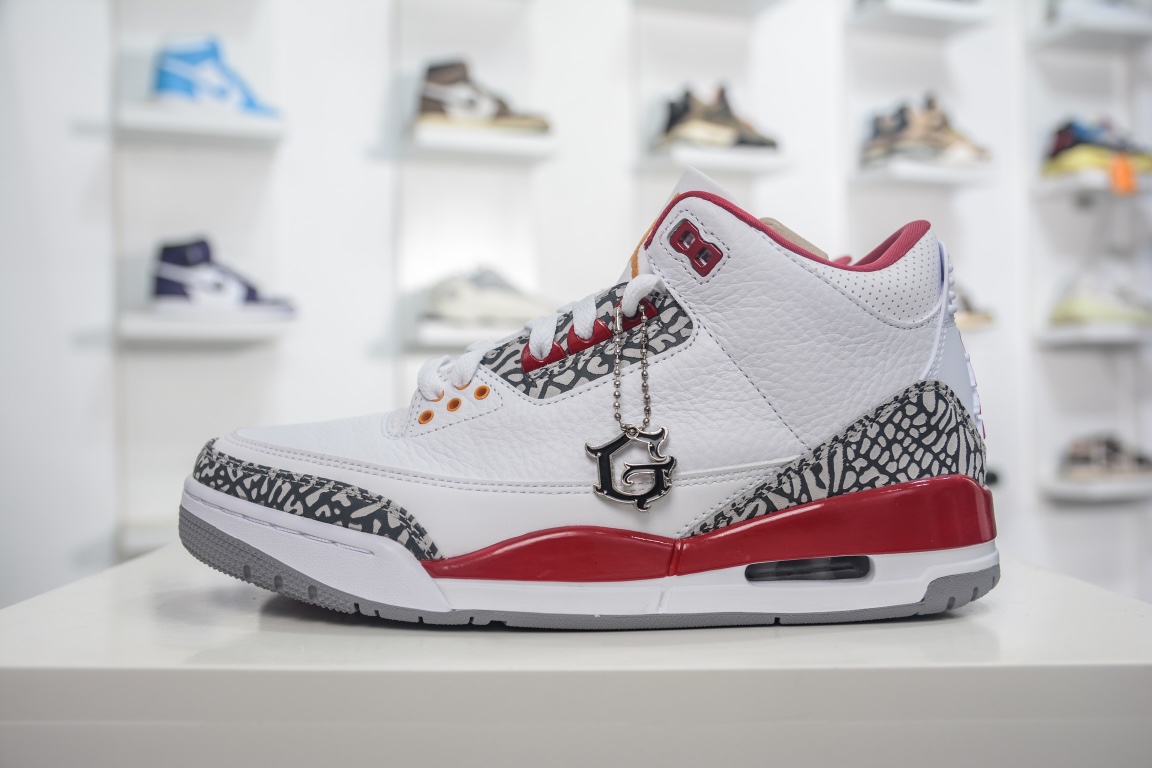 [Exclusive advantage] The new G version of the Air Jordan 3 Retro ”Cardinal Red” Cardinal CT8532-126