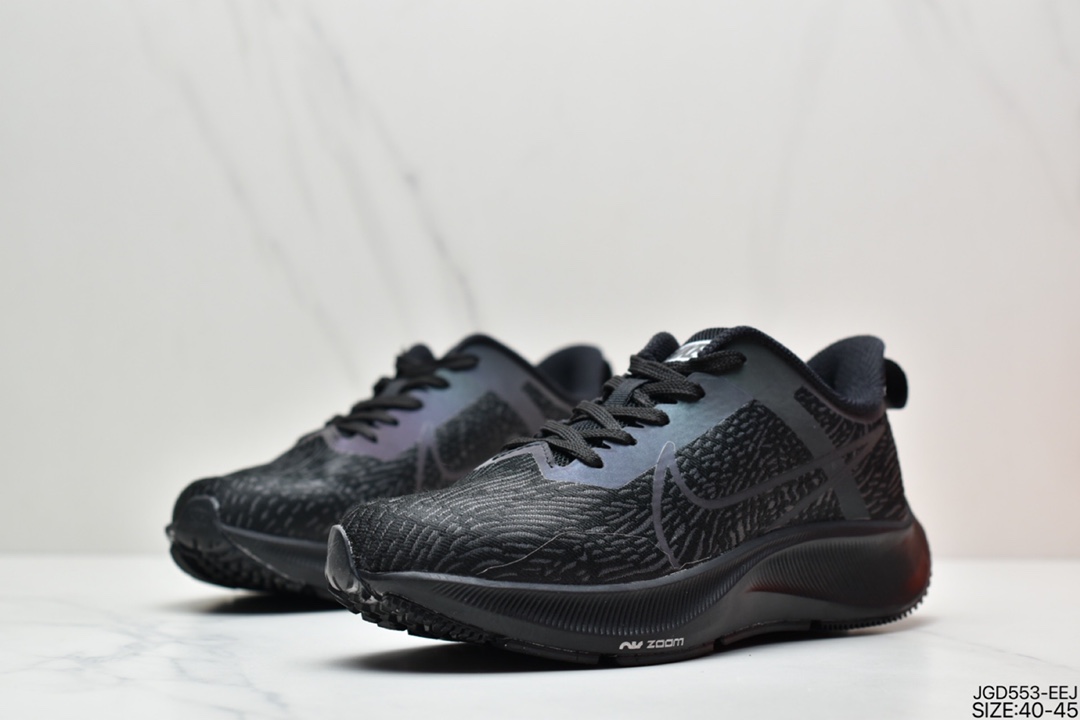 180 真标 Nike Zoom Pegasus 37X 登月37代X 针眼网纱透气缓震疾速跑鞋 DJ3218