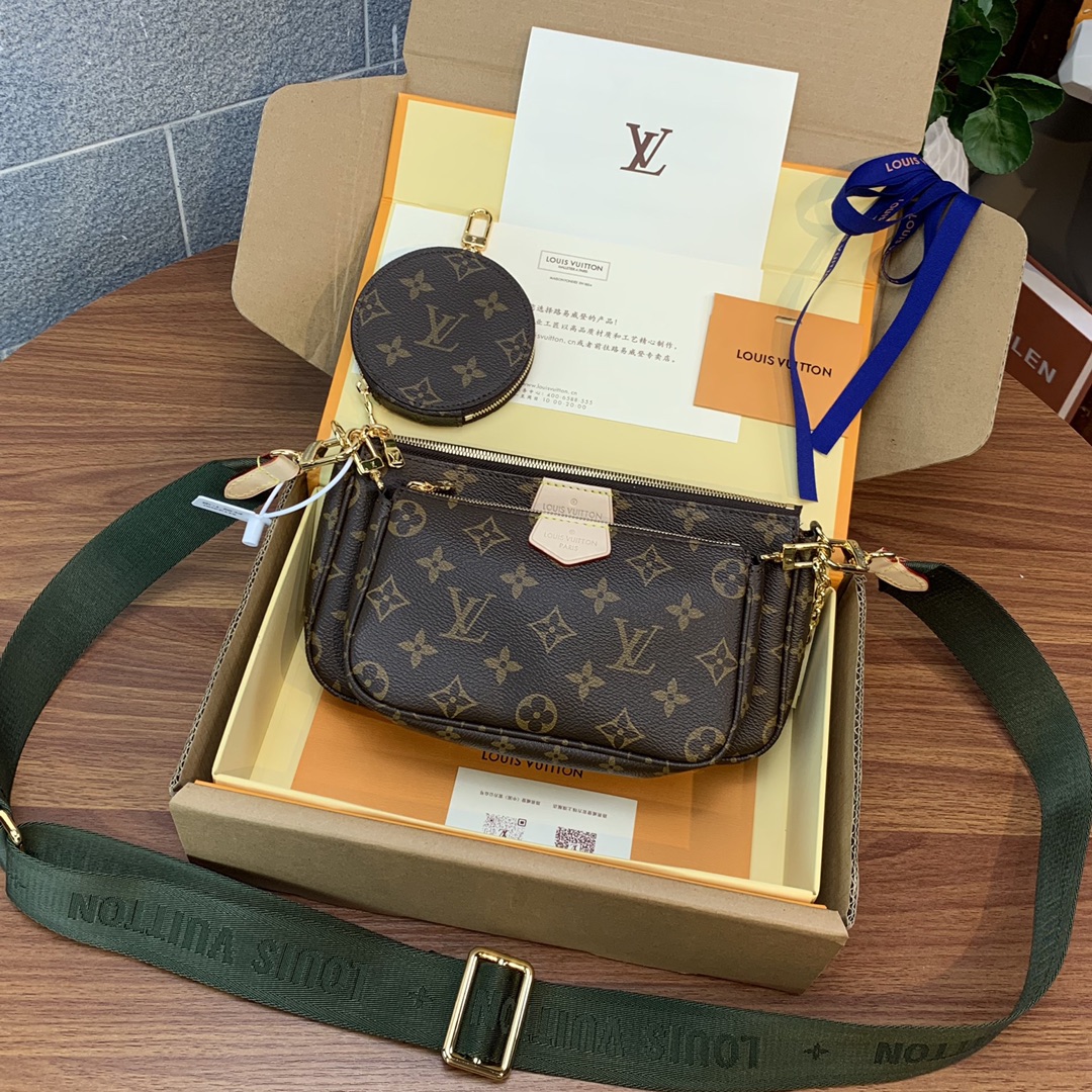 What is top quality replica
 Louis Vuitton LV Favorite Bags Handbags Green Monogram Canvas Summer Collection M44813