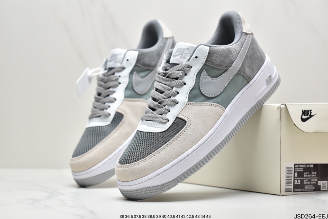 200 耐克Air Force 1 ’07 原楦头原纸板 纯正空军版型专注外贸渠道 CW2288