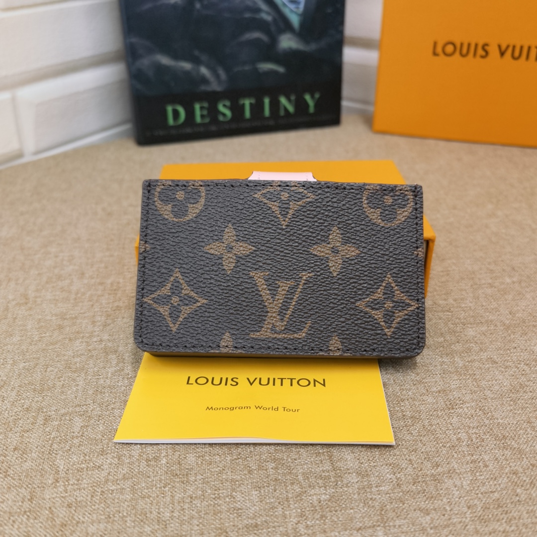 Damier Card Holder - In Pocket Damier card holder in pocket