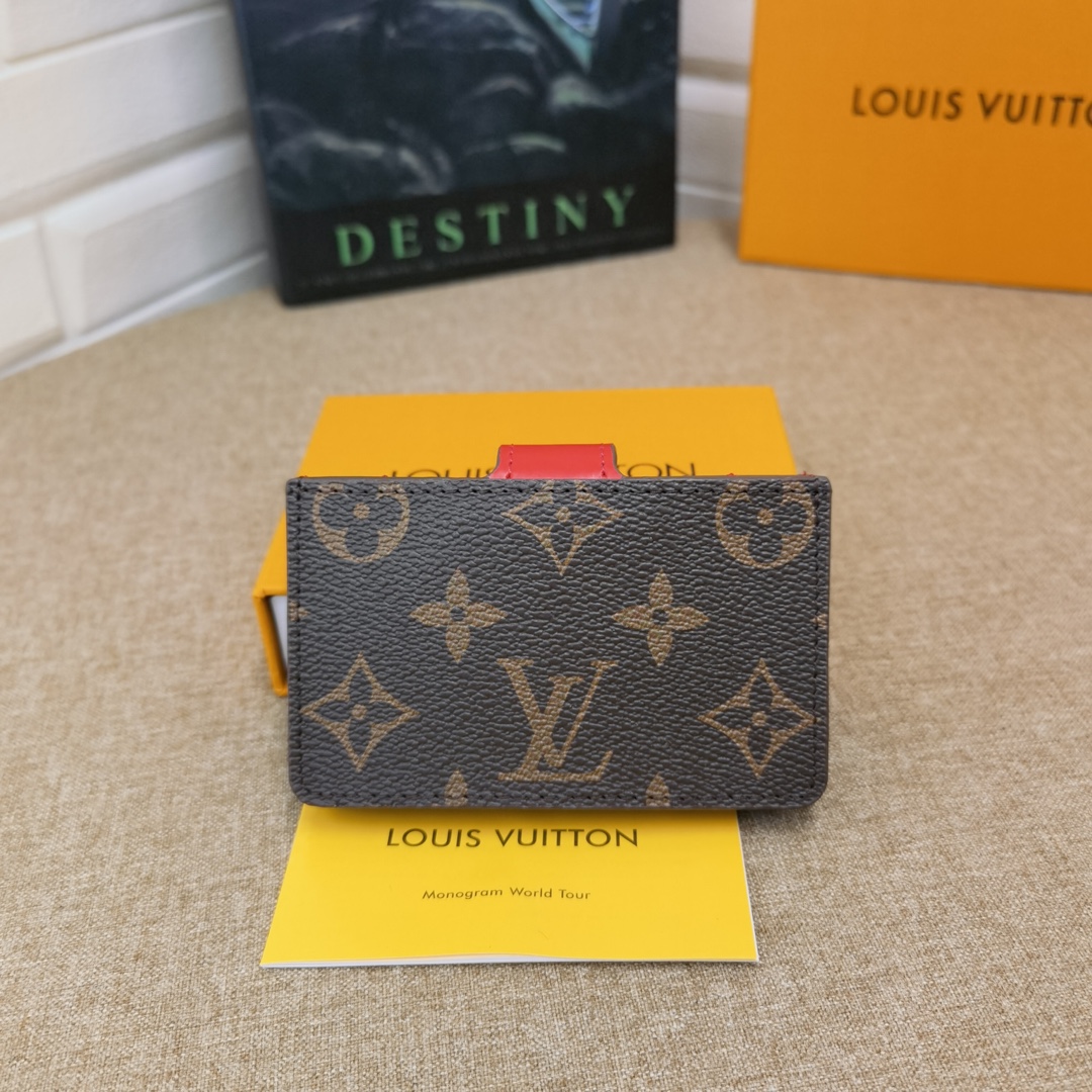 Damier Card Holder - In Pocket Damier card holder in pocket