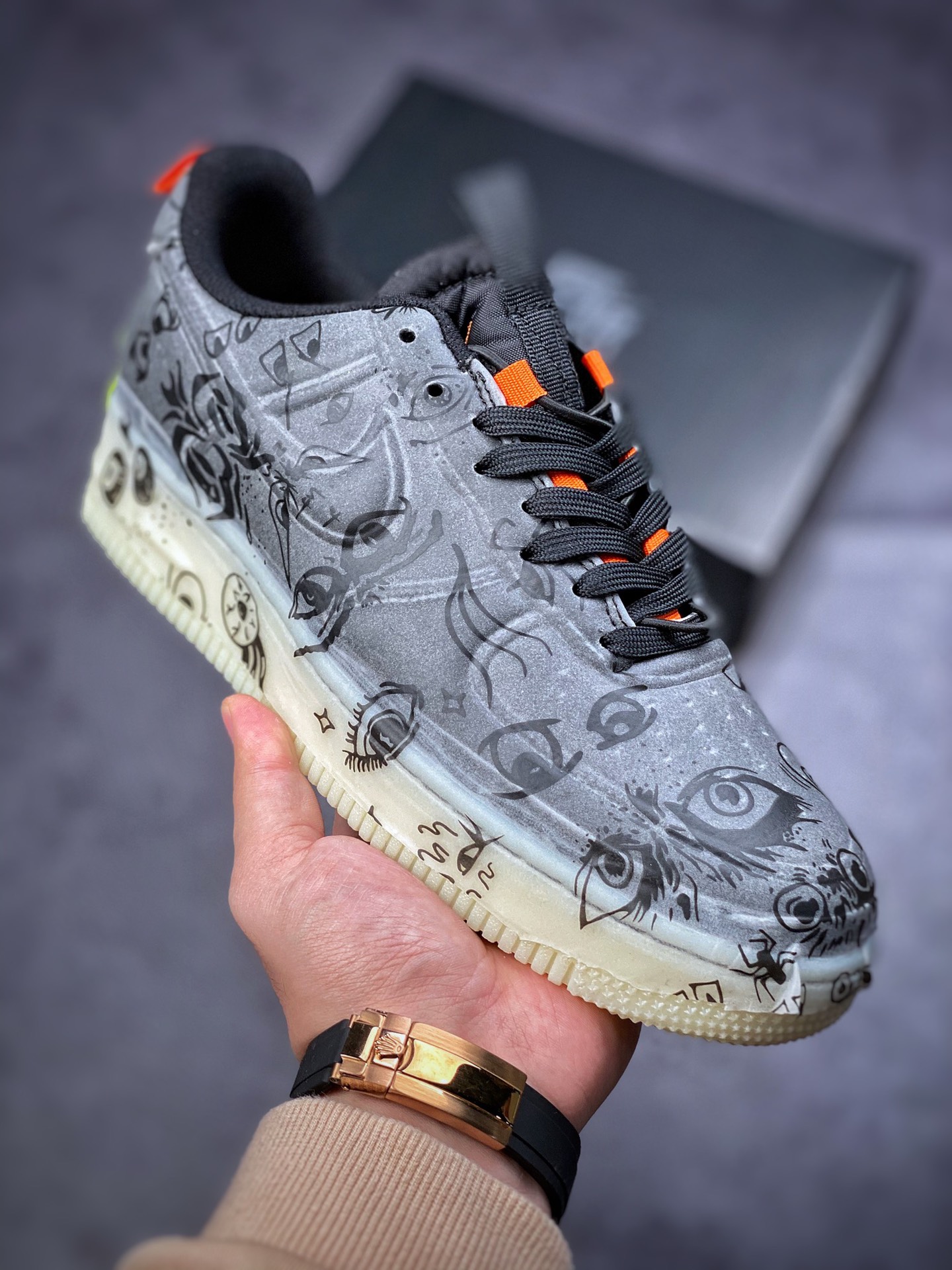 290  Nike Air Force 1 Experimental ‘Halloween’ 黑橙 万圣节DC8904-001