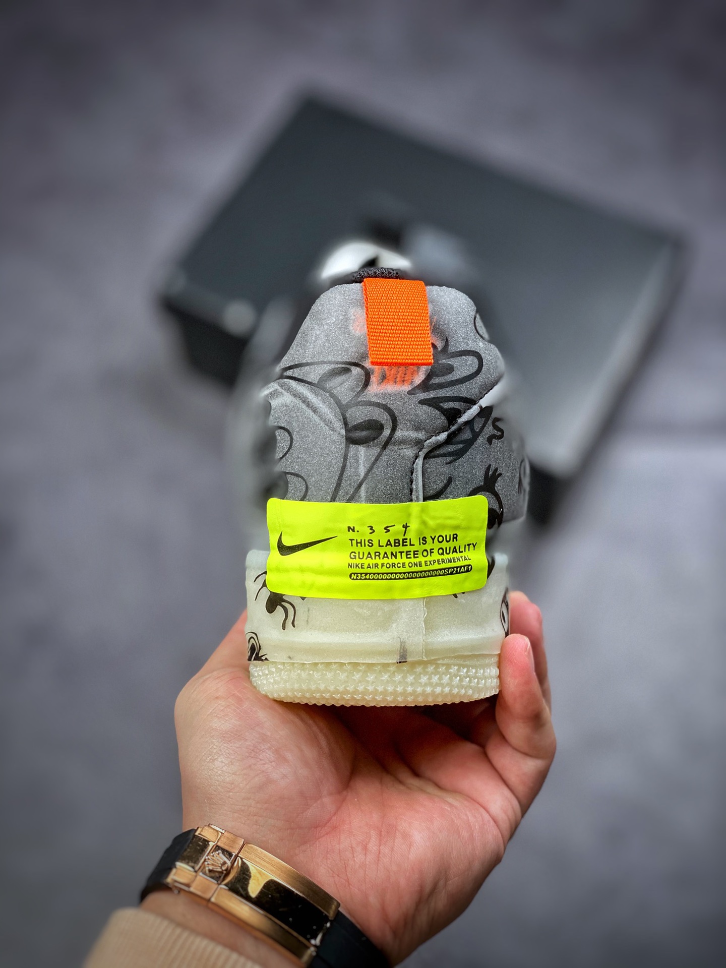290  Nike Air Force 1 Experimental ‘Halloween’ 黑橙 万圣节DC8904-001