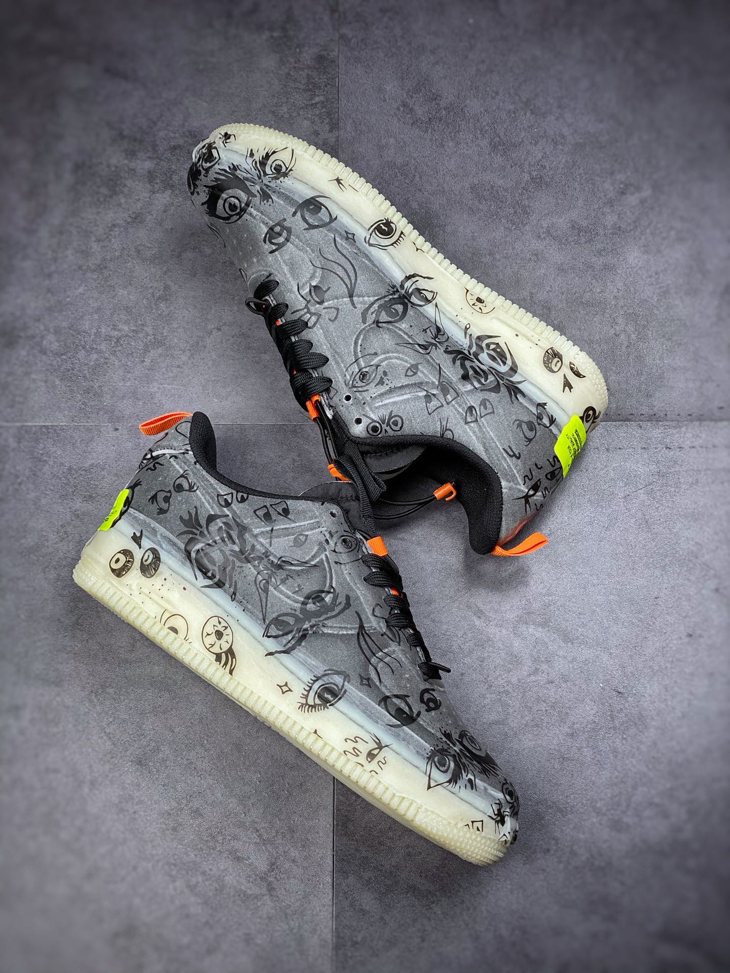 290  Nike Air Force 1 Experimental ‘Halloween’ 黑橙 万圣节DC8904-001