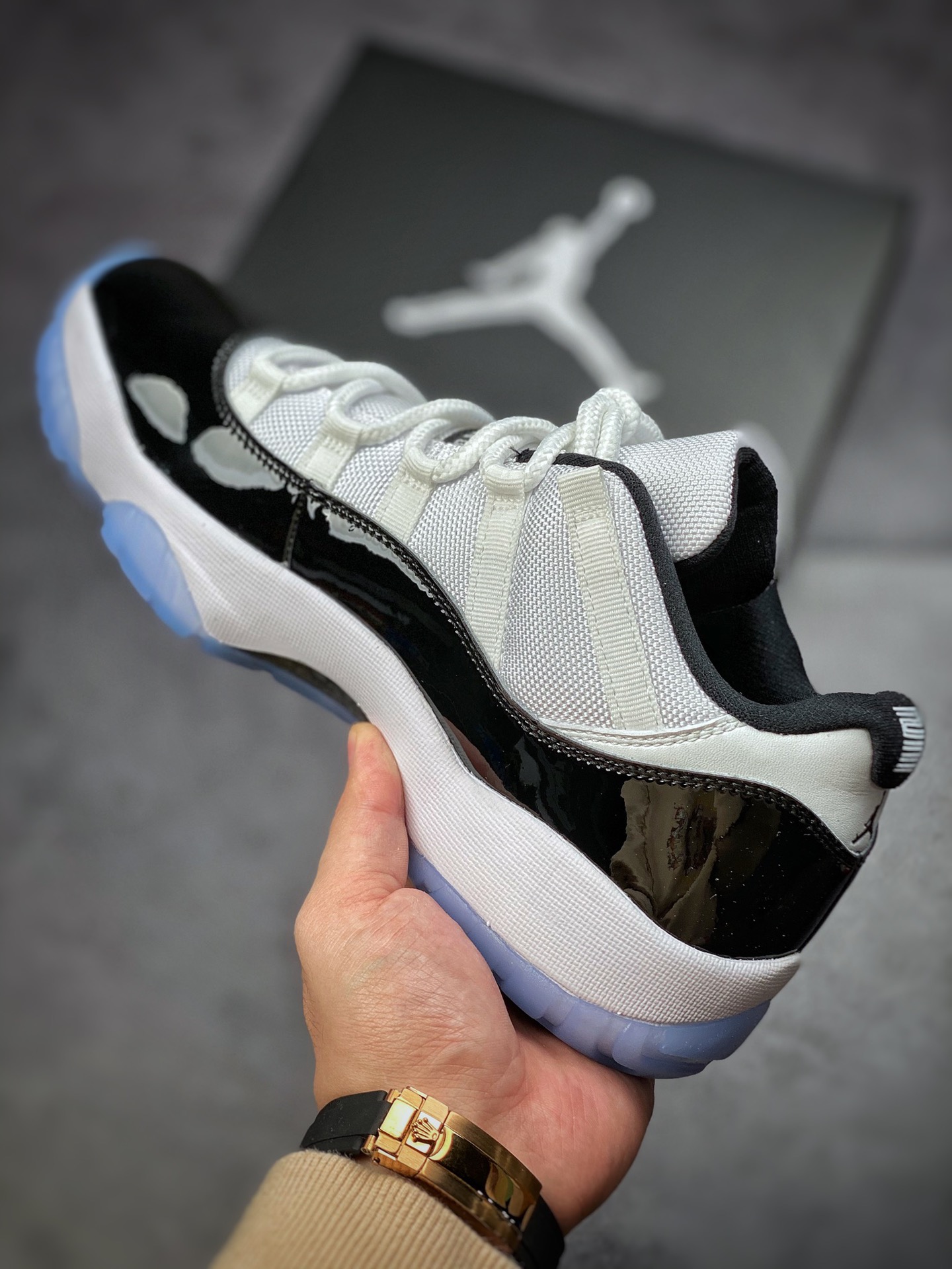 330  #完美打造 Air Jordan AJ11 Low 康扣 原楦原档案数据开模打造 528895-153