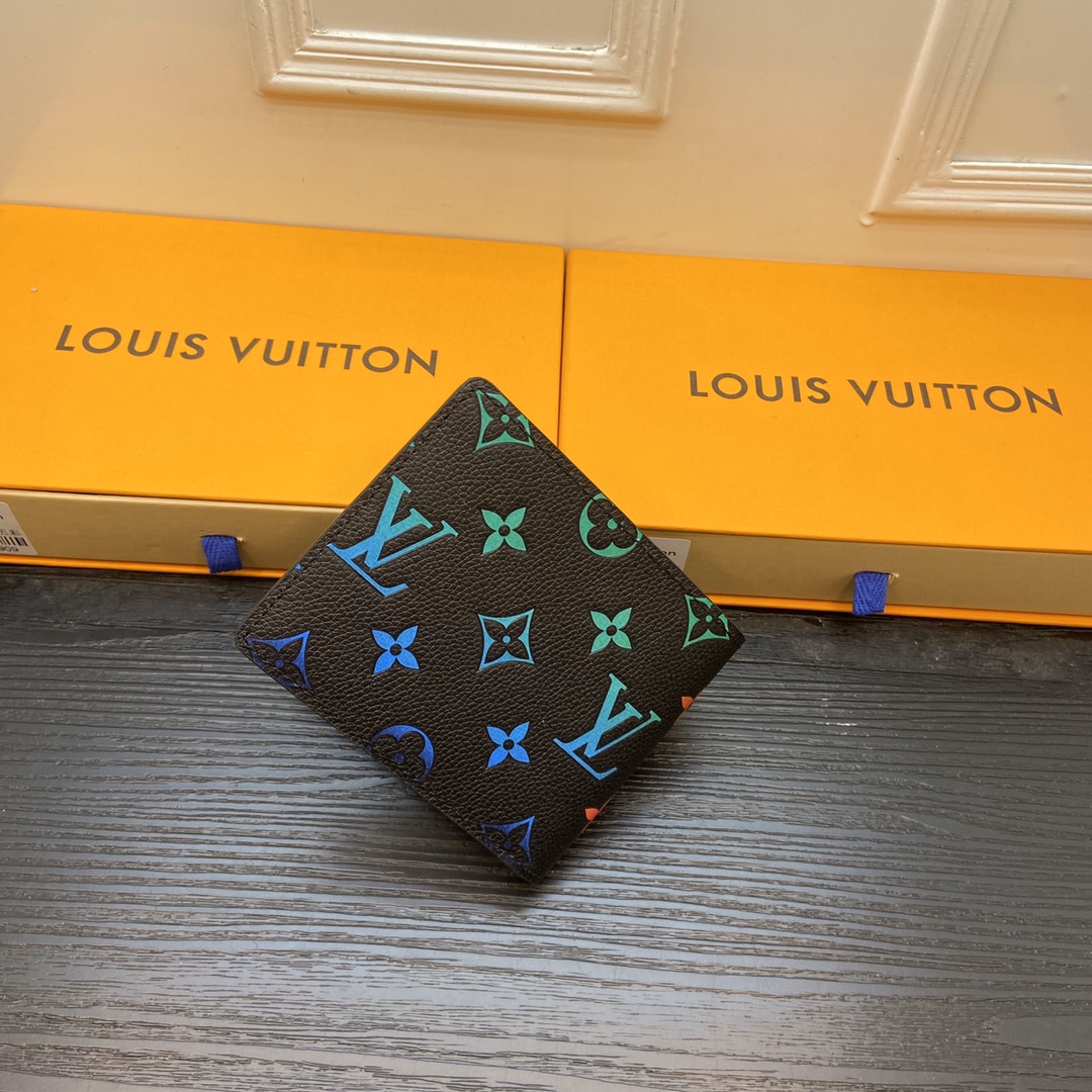 Leather Bifold Wallet - Open View