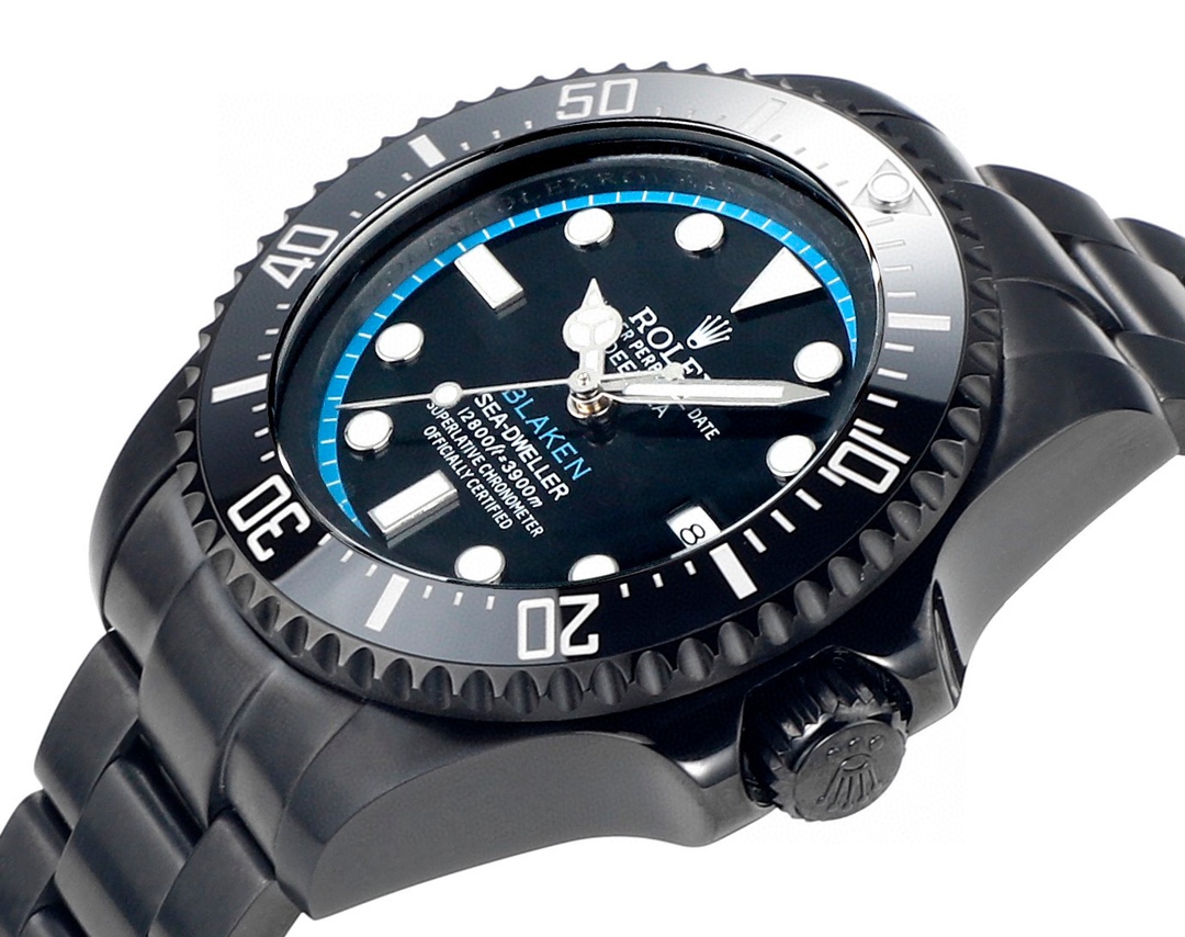 劳力士ROLEX SEA深潜系列海外定制版“红魔/蓝/黑”惊艳降临。搭载海鸥2836机芯