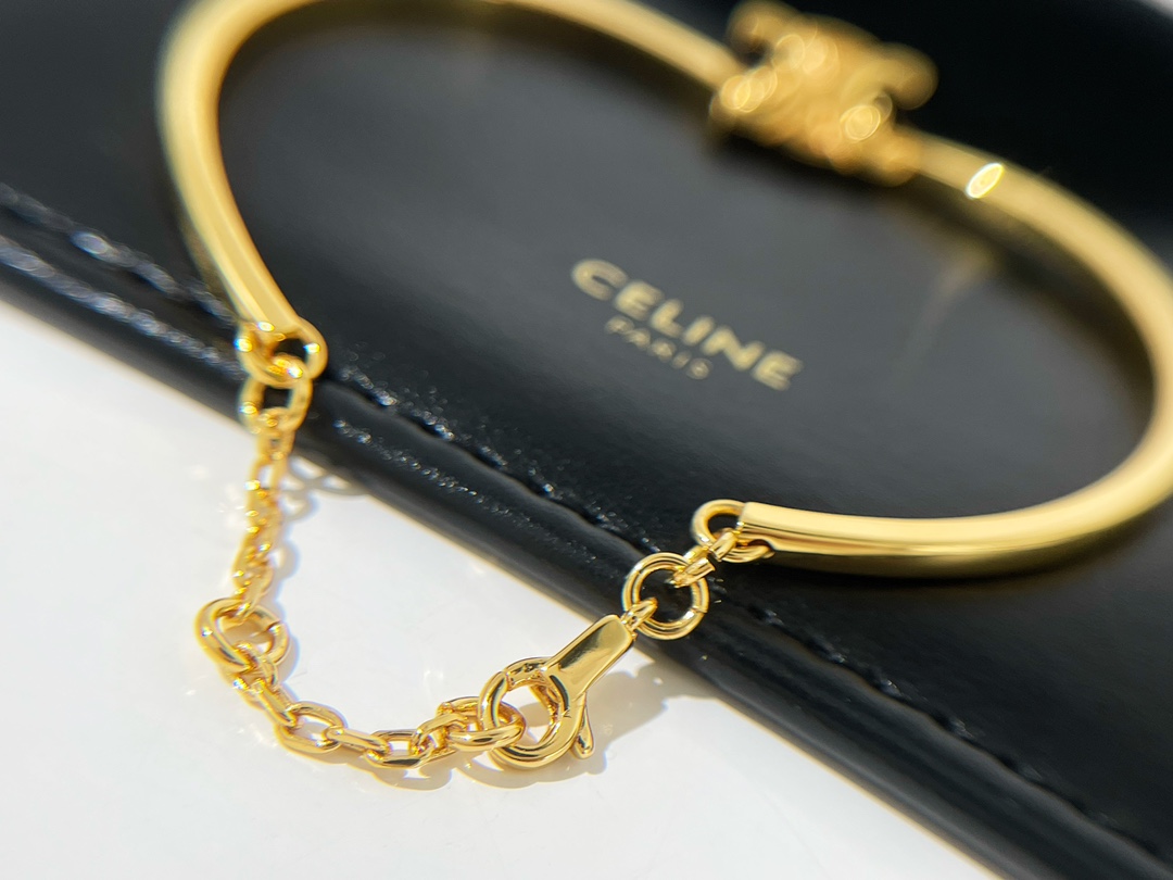 Celine赛琳凯旋门手镯手链