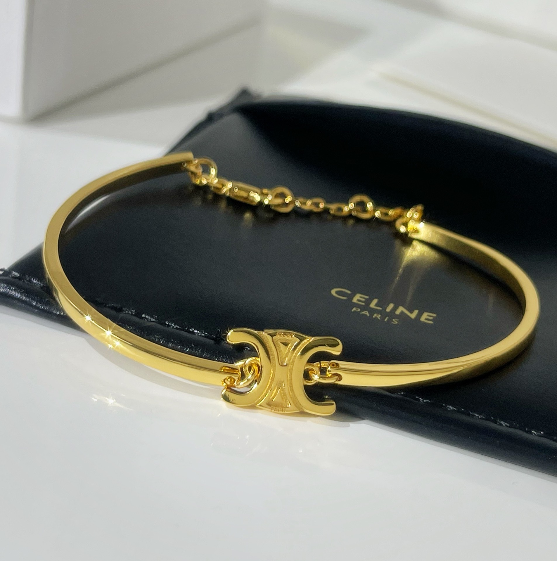 Celine赛琳凯旋门手镯手链