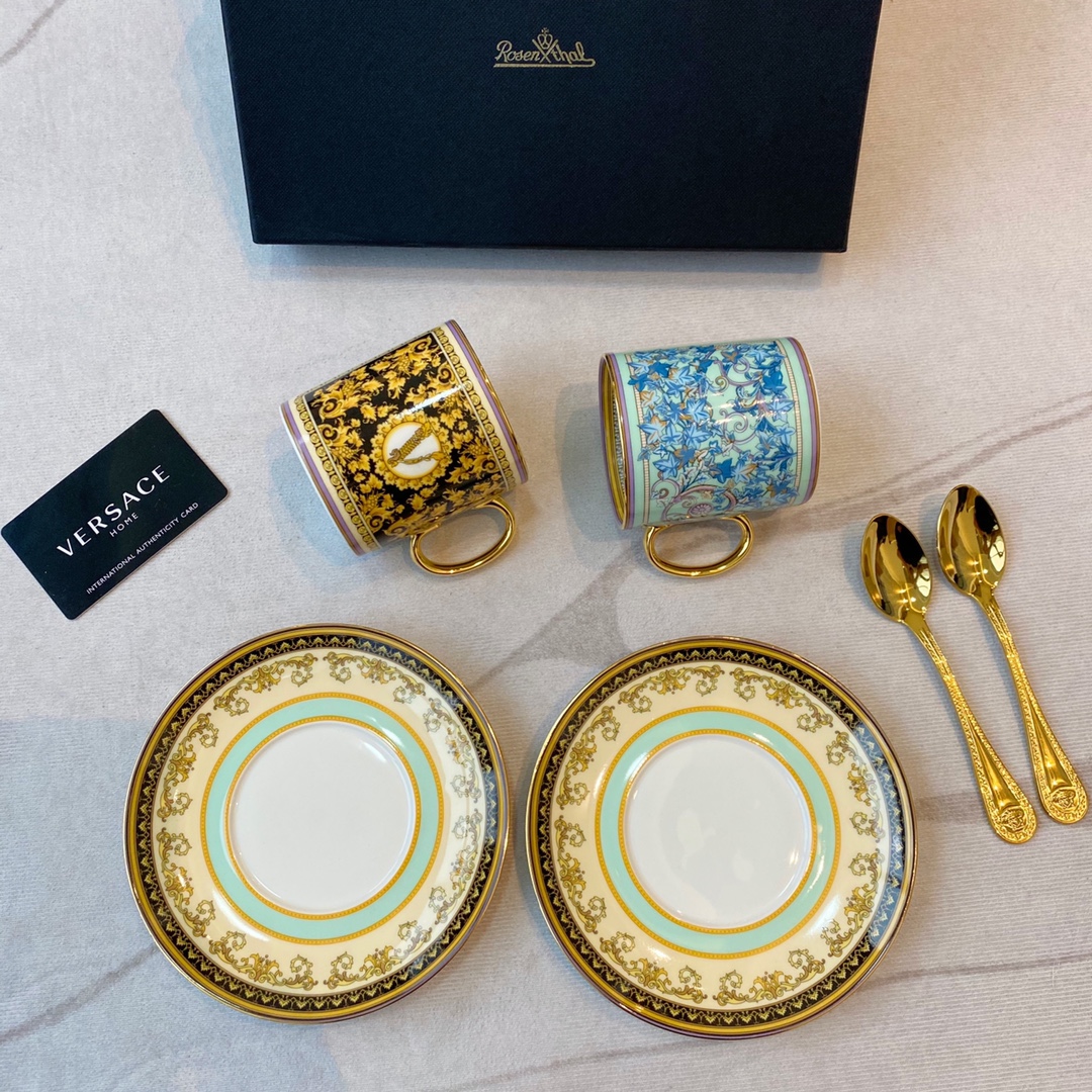 Versace Maison Lifestyle Luxury Home Decor Blanket Tableware Bedding 4