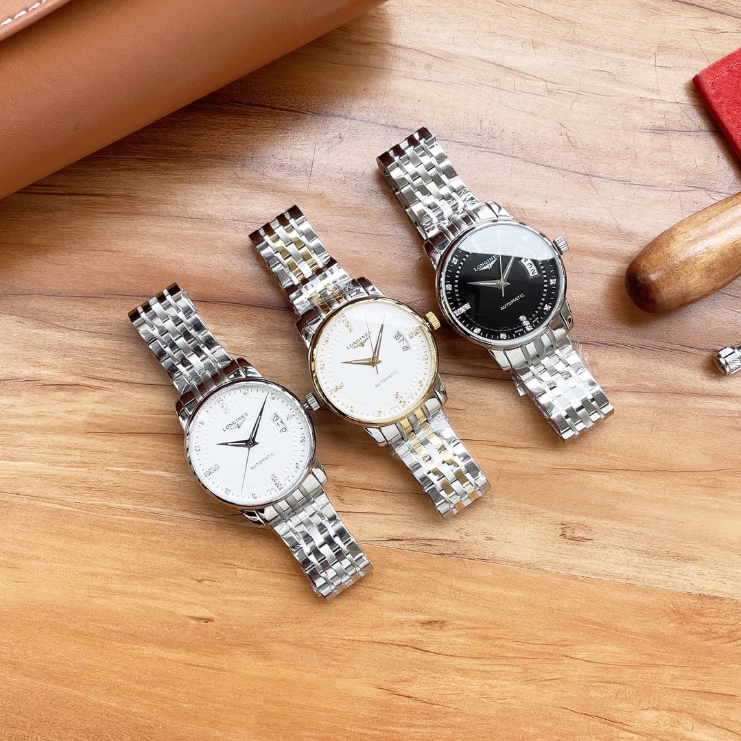 独家首发 高清实拍 优质产品 沉稳有型 魅力不凡 简约热卖 品牌：浪琴 Longines 三针设计 类型：精品男士腕表 表带：316精钢/真牛皮表带 机芯：高端全自动机械机芯 镜面：矿物质强化玻璃更高清 品味高雅 浩瀚大气 匠心独运 腕间瑰宝 尺寸：直径41mm厚12mm热卖上市欢迎转载