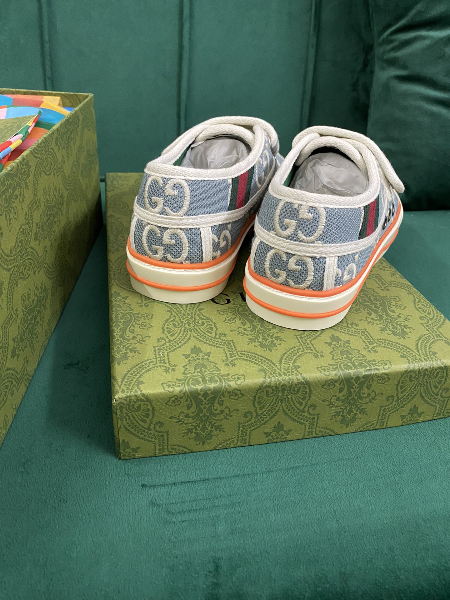 Versión superior. ¡Llegada Gucci tenis 1977 serie clásica izquierda zapatos de lona ...2022 modelos 