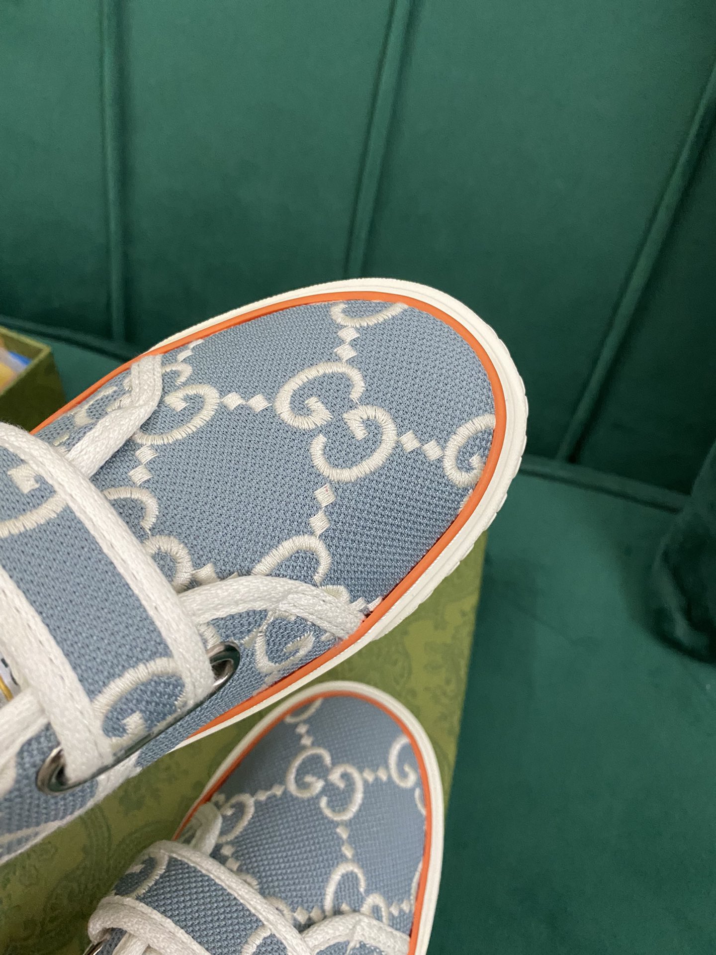 Versión superior. ¡Llegada Gucci tenis 1977 serie clásica izquierda zapatos de lona ...2022 modelos 