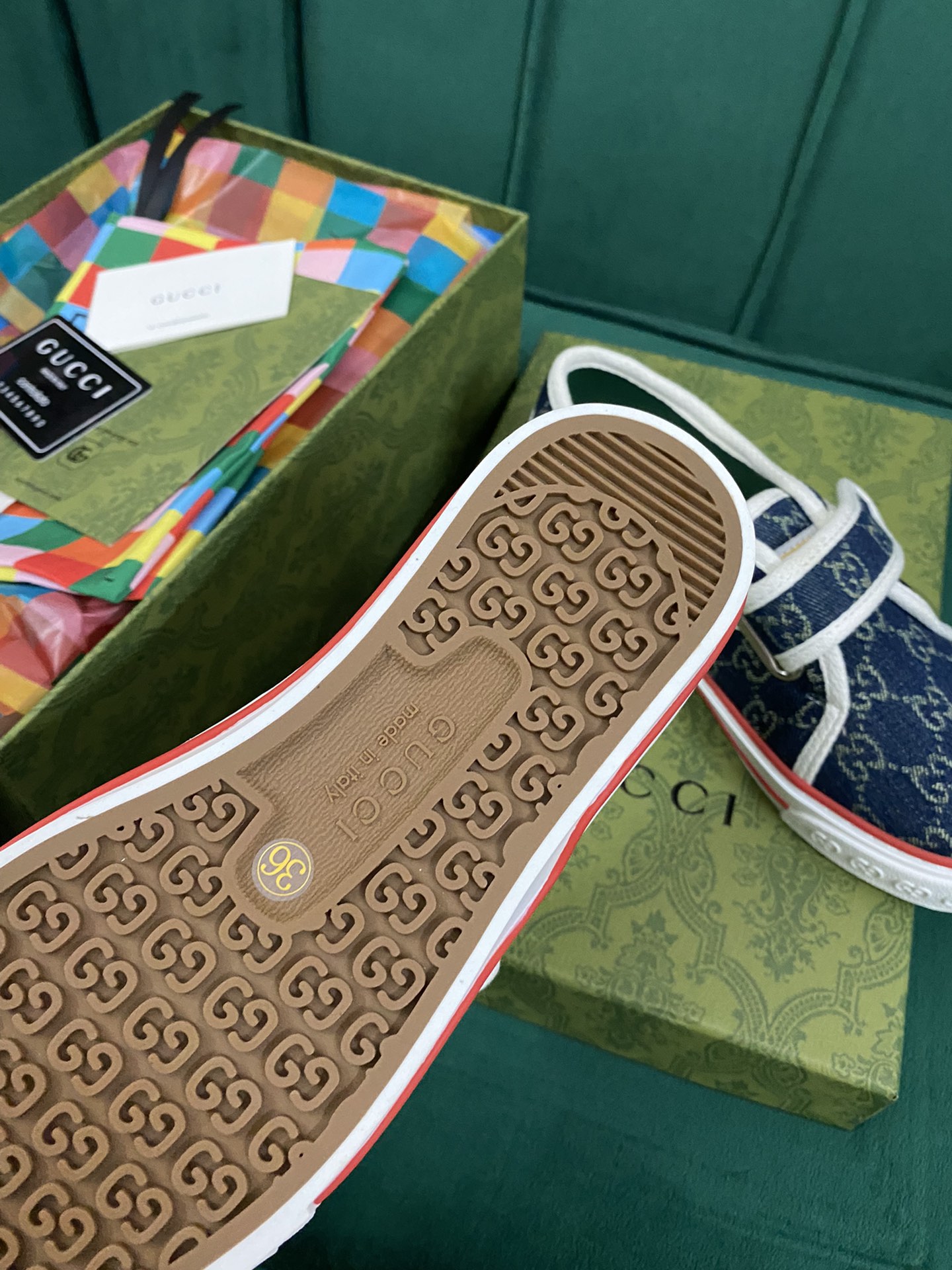 . llegada Gucci tenis 1977 Classic Lefebvre serie zapatos de lona ...2022 modelos recomendados calie