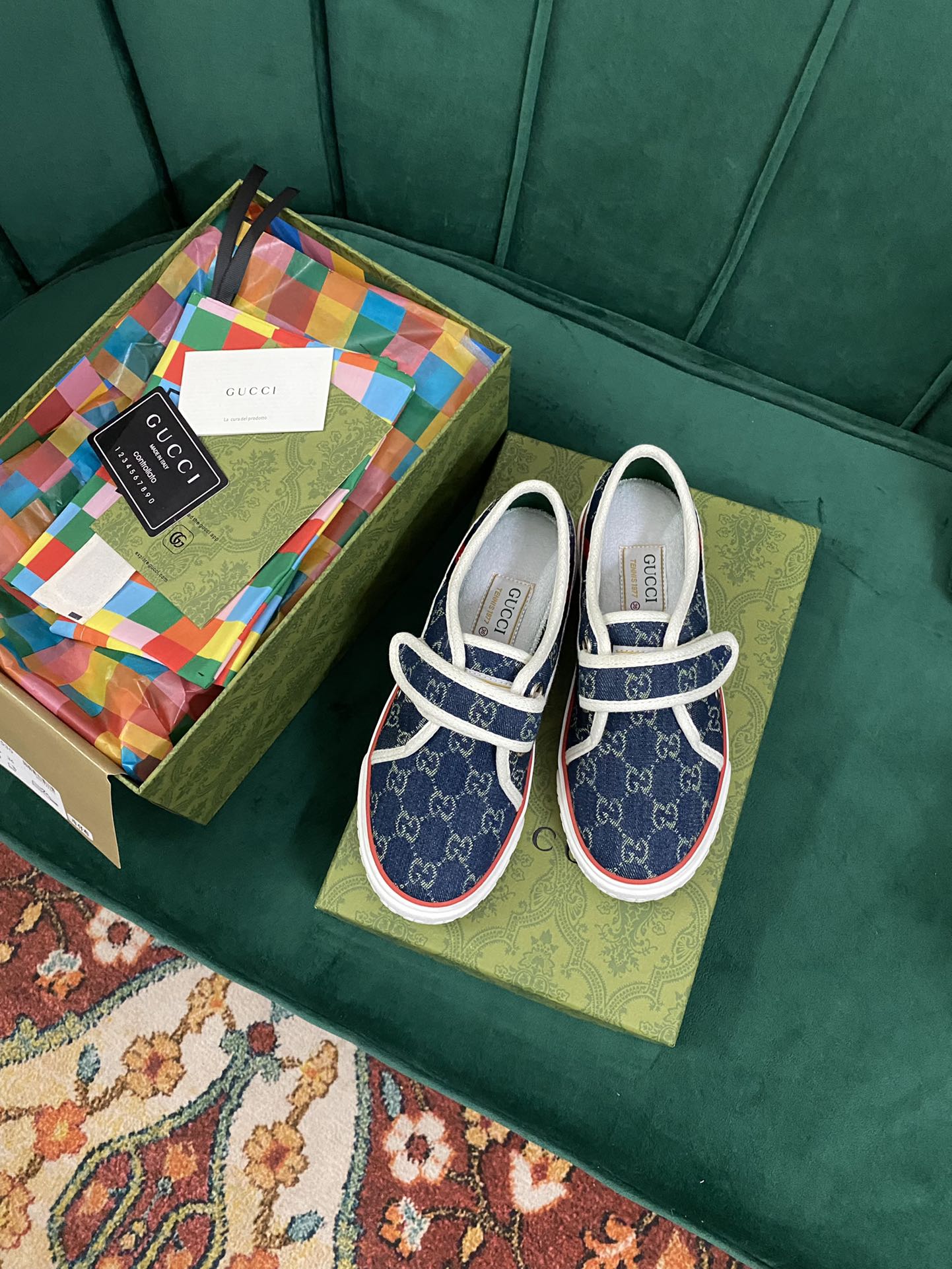 . llegada Gucci tenis 1977 Classic Lefebvre serie zapatos de lona ...2022 modelos recomendados calie