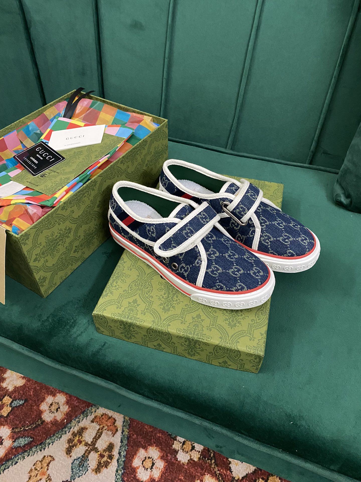 . llegada Gucci tenis 1977 Classic Lefebvre serie zapatos de lona ...2022 modelos recomendados calie