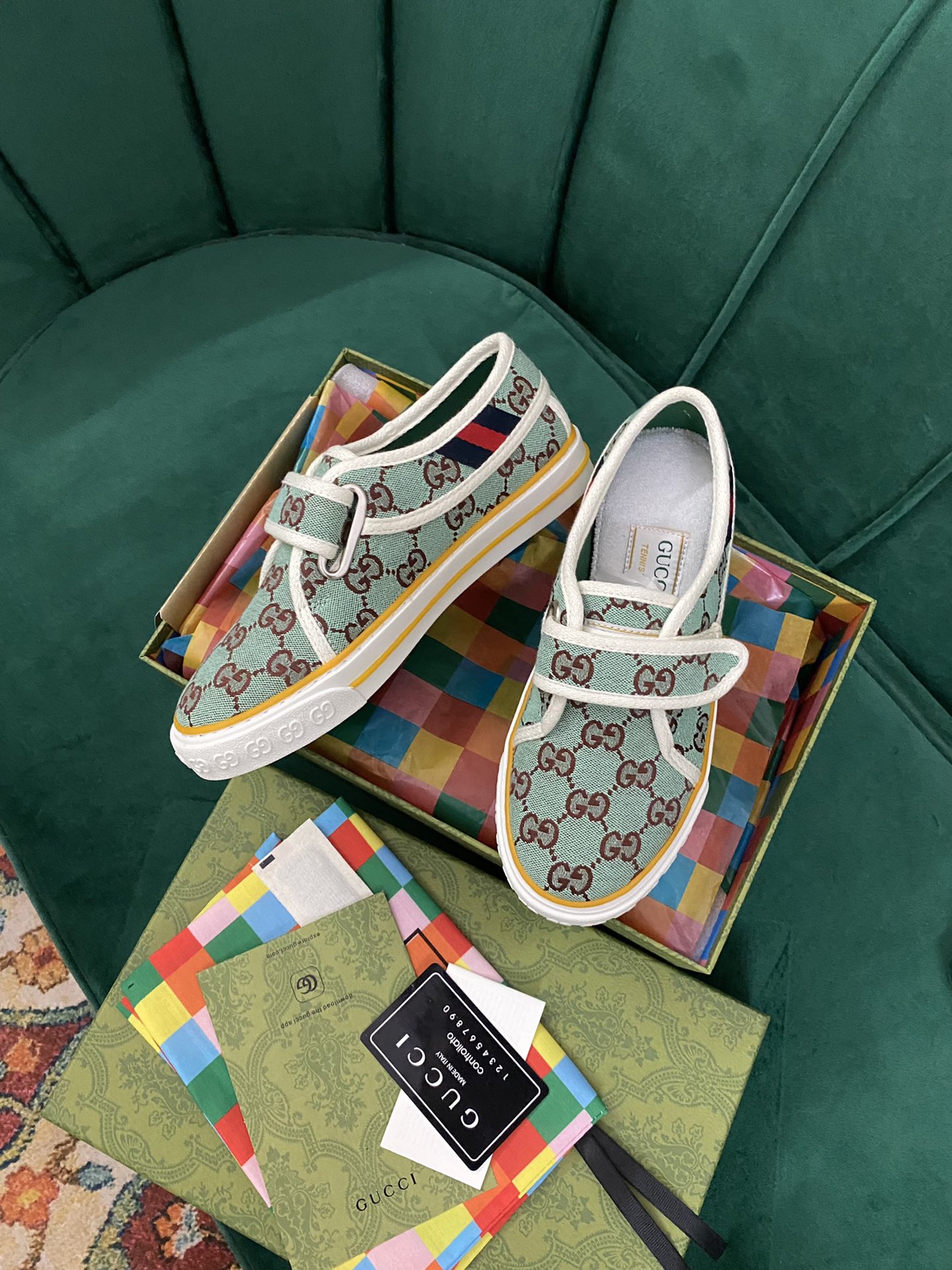 . llegada Gucci tenis 1977 Classic Lefebvre serie zapatos de lona ...2022 modelos recomendados calie