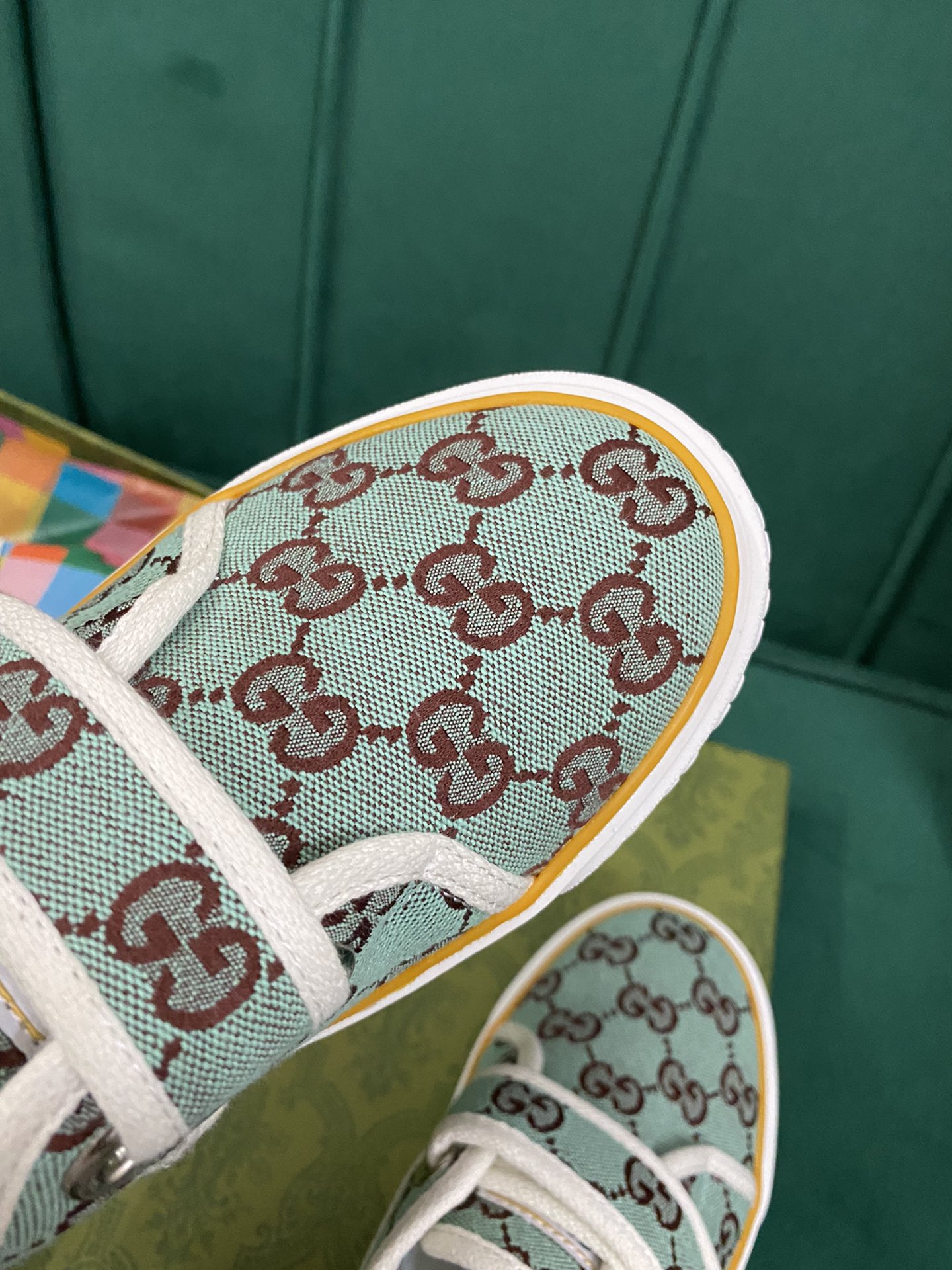 . llegada Gucci tenis 1977 Classic Lefebvre serie zapatos de lona ...2022 modelos recomendados calie