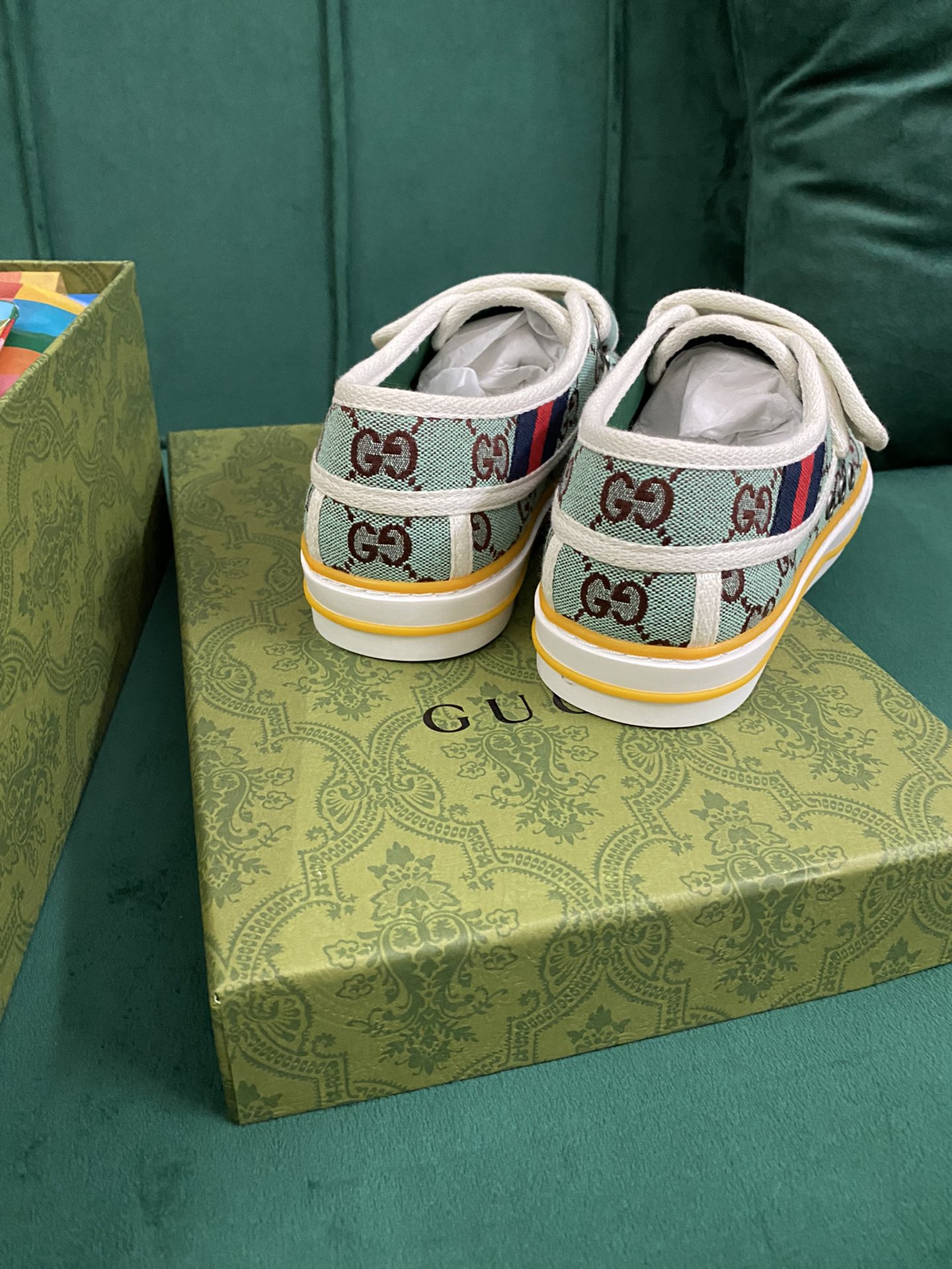 . llegada Gucci tenis 1977 Classic Lefebvre serie zapatos de lona ...2022 modelos recomendados calie