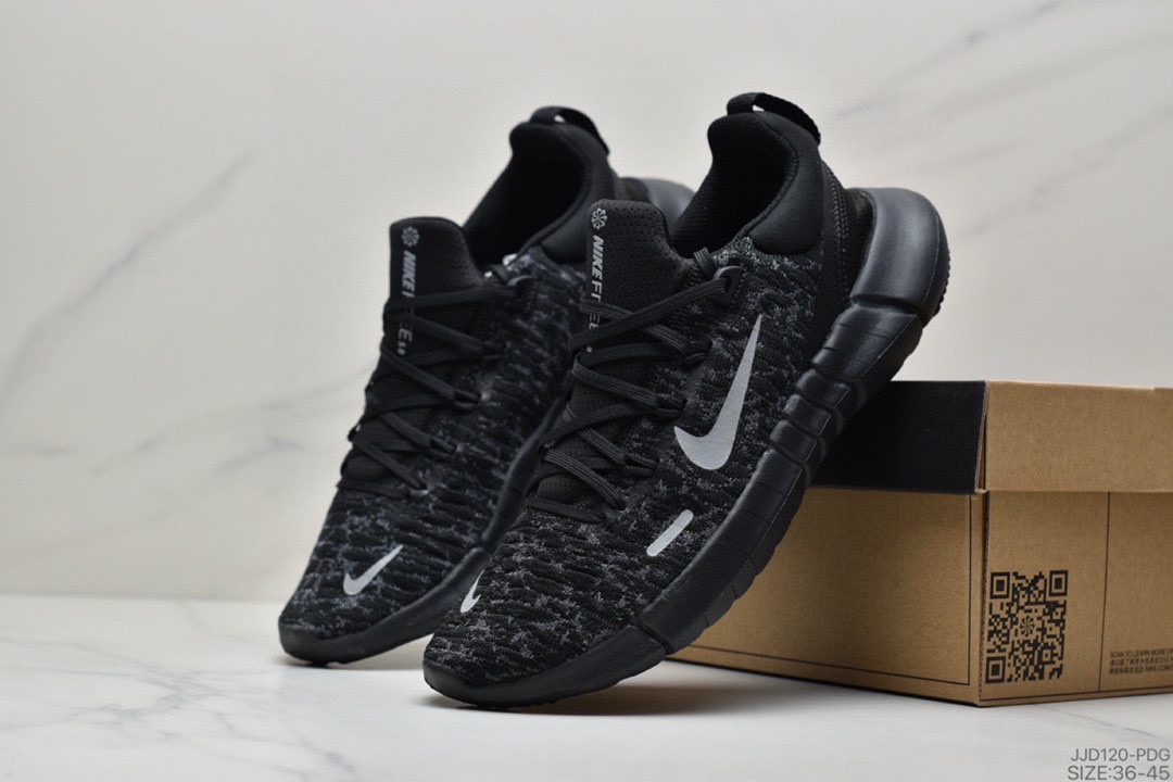 130 真标耐克Nike Free RN Flyknit 2018 赤足5.0二代轻跑鞋 CZ1891-300