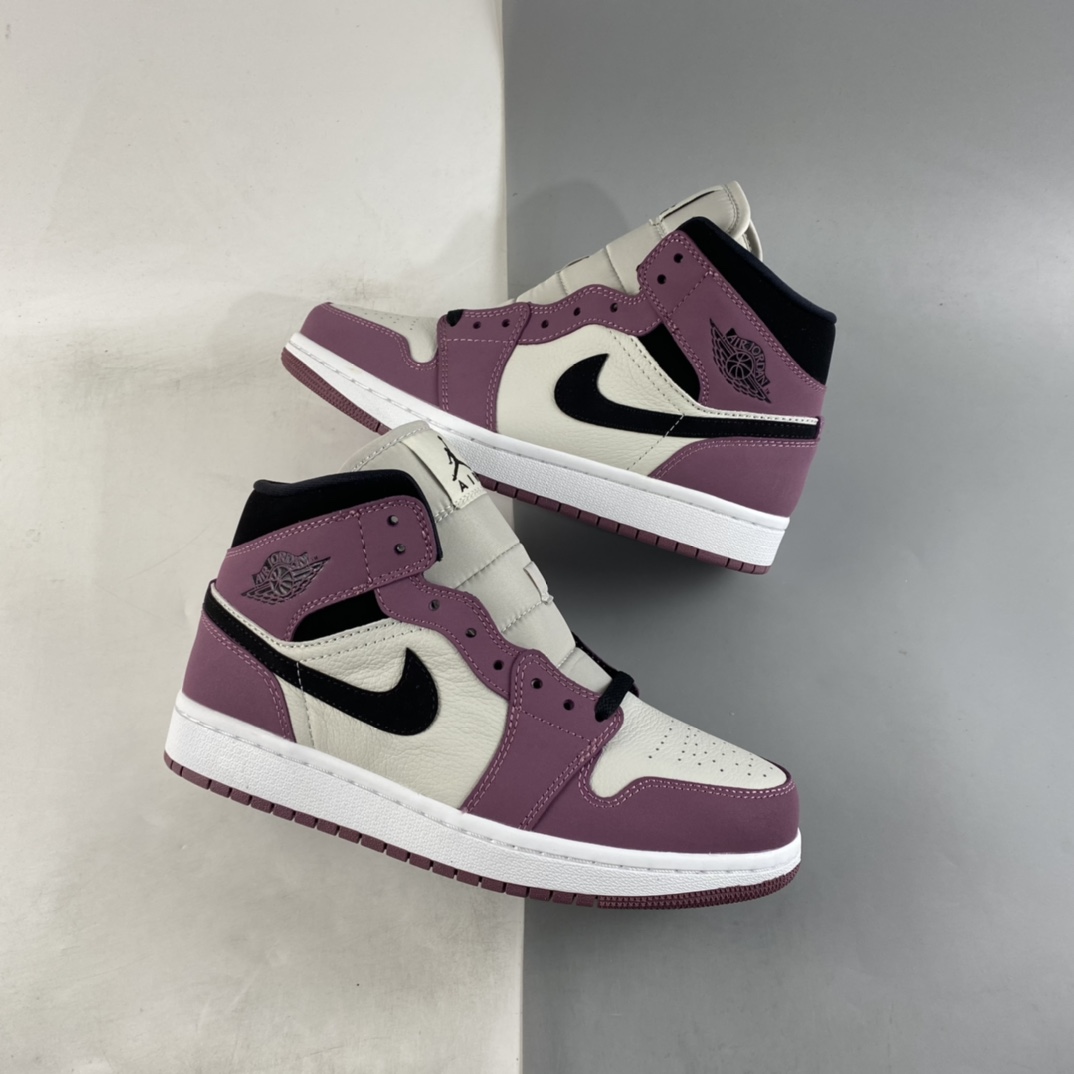 P260  Air Jordan 1 Mid AJ1 乔1 中帮百搭休闲运动板鞋 DC7267-500
