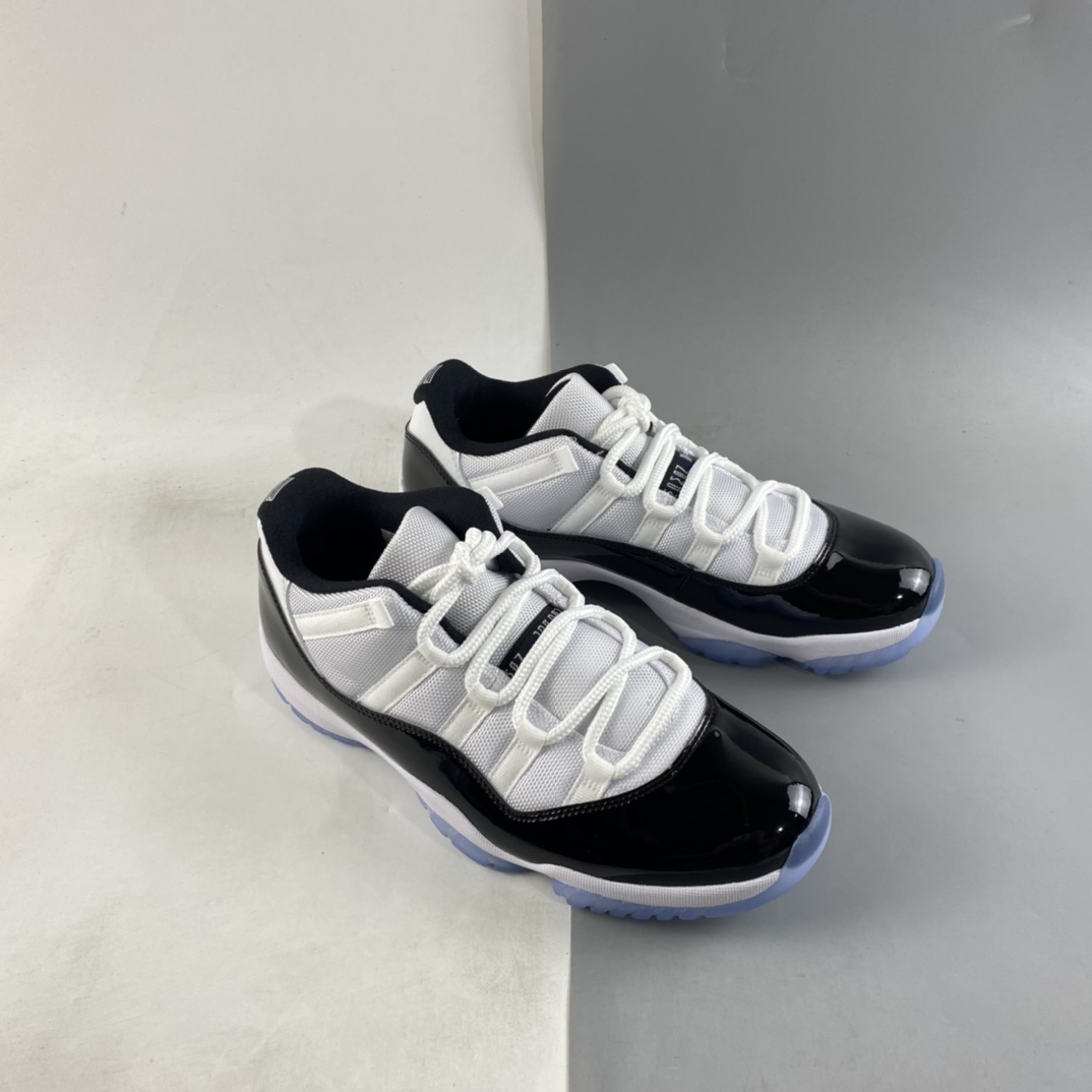 P320   Air Jordan 11 Retro Low ” Concord ” AJ11乔11 康扣低帮 男子文化篮球鞋 528895-153
