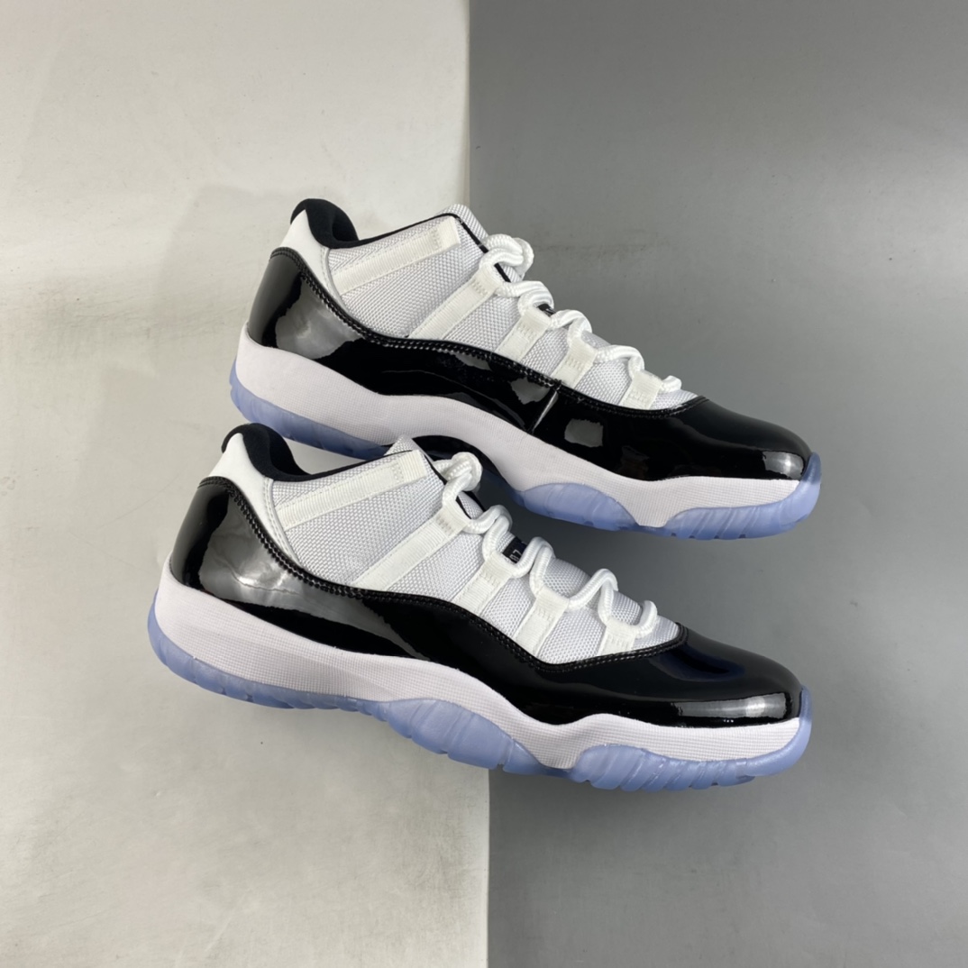 P320   Air Jordan 11 Retro Low ” Concord ” AJ11乔11 康扣低帮 男子文化篮球鞋 528895-153
