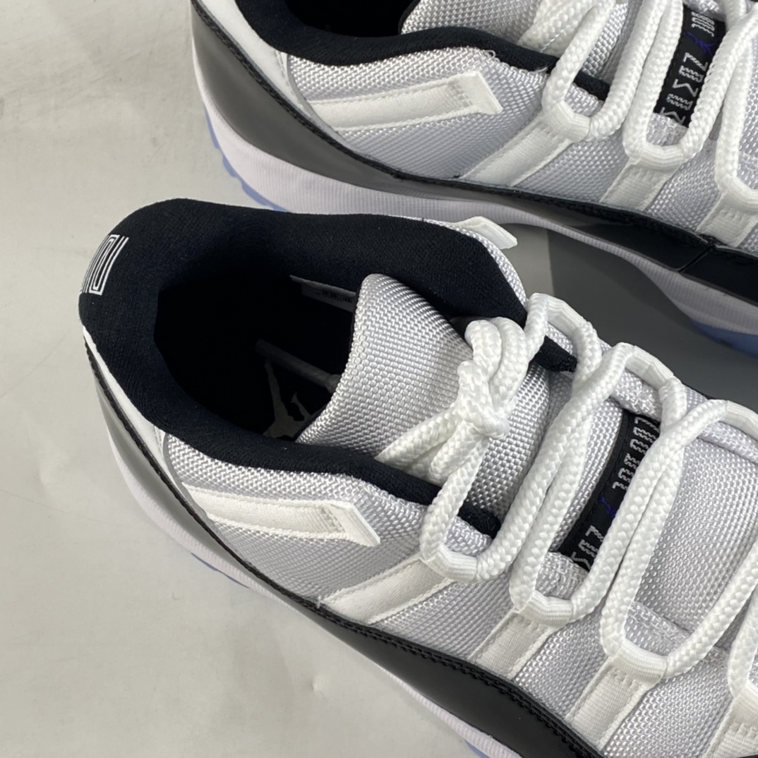 P320   Air Jordan 11 Retro Low ” Concord ” AJ11乔11 康扣低帮 男子文化篮球鞋 528895-153