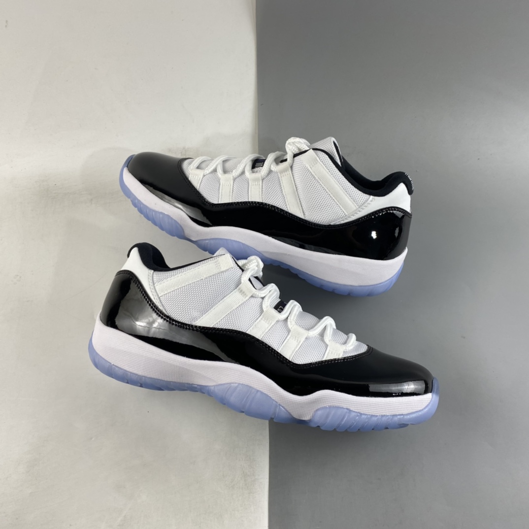 P320   Air Jordan 11 Retro Low ” Concord ” AJ11乔11 康扣低帮 男子文化篮球鞋 528895-153