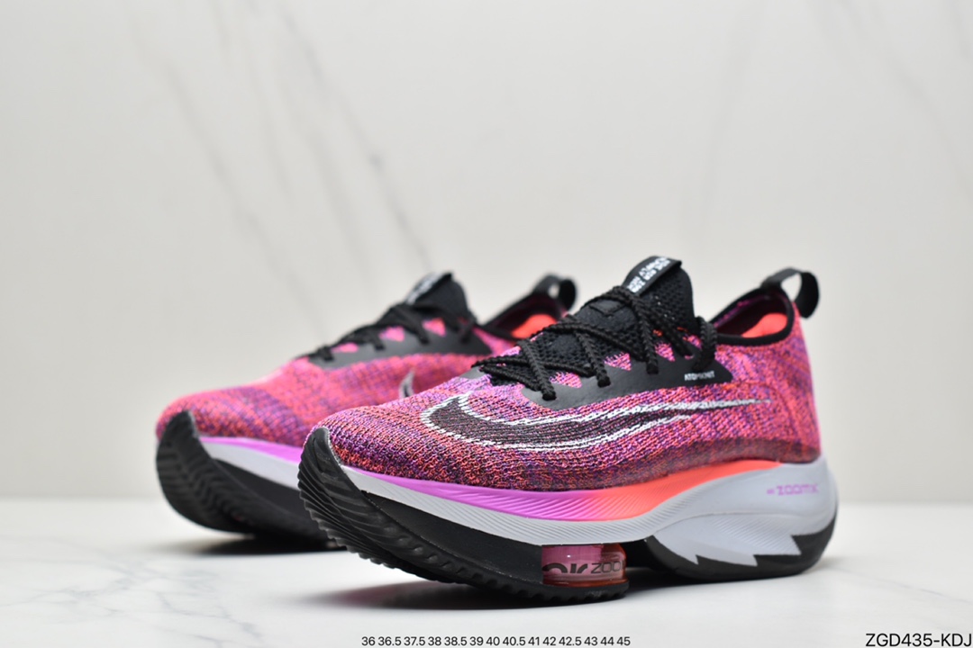 290 2020全新耐克Nike Air Zoom Alphafly NEXT％破2代马拉松气垫轻量超跑竞速运动慢跑鞋CI9925-501