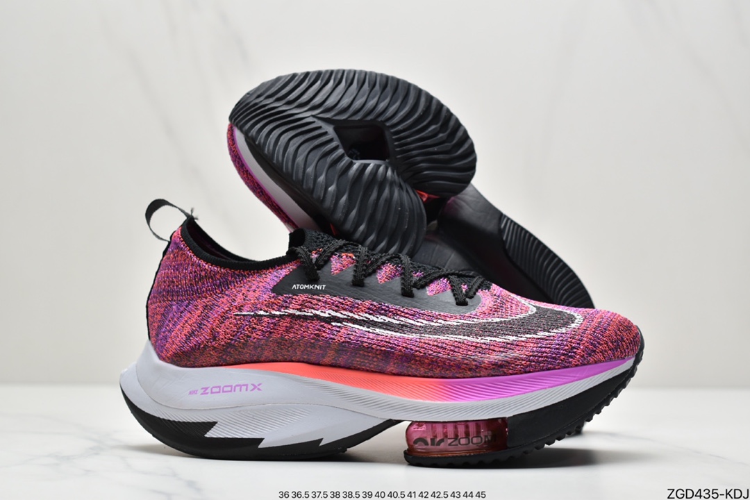 290 2020全新耐克Nike Air Zoom Alphafly NEXT％破2代马拉松气垫轻量超跑竞速运动慢跑鞋CI9925-501