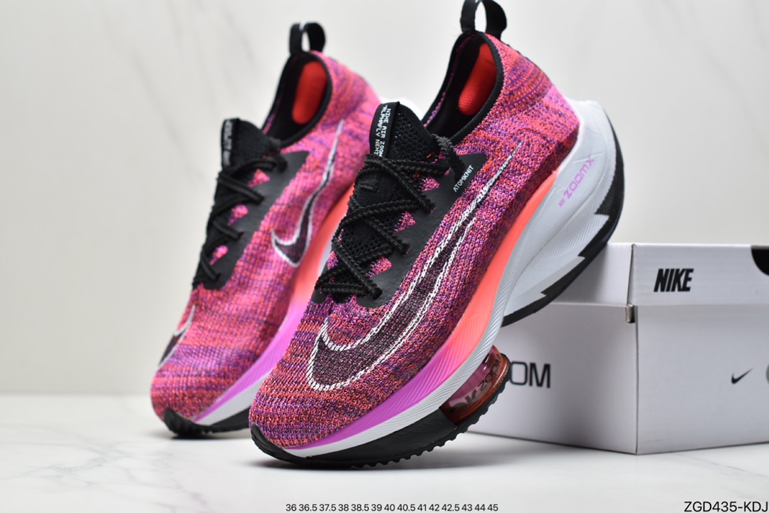 290 2020全新耐克Nike Air Zoom Alphafly NEXT％破2代马拉松气垫轻量超跑竞速运动慢跑鞋CI9925-501