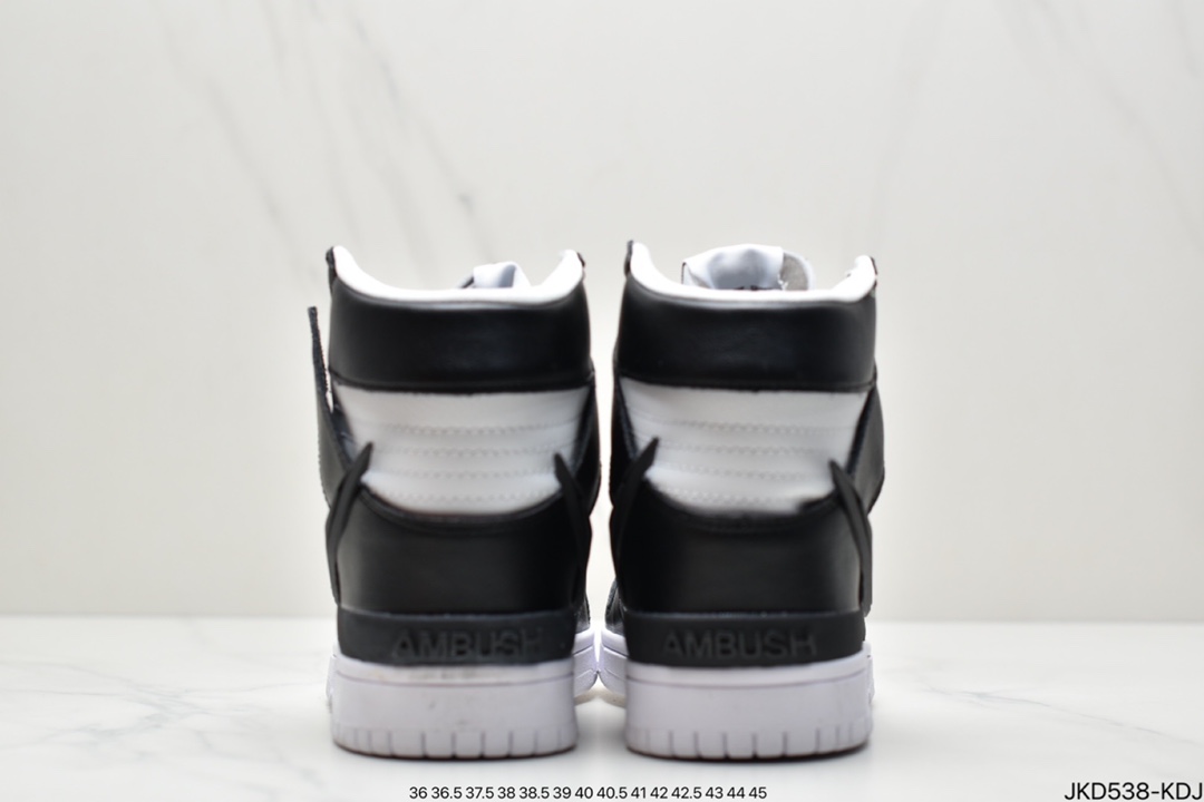 160 耐克AMBUSH x SB Dunk High SB滑板鞋高帮联名皇家蓝CU7544-600