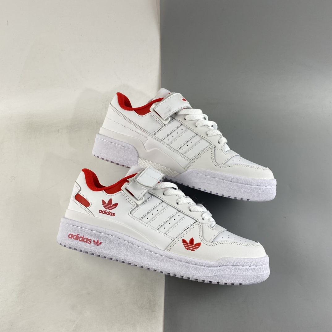P170 Ad Originals Forum 84 Low 人气单品 经典复古篮球鞋 H01674