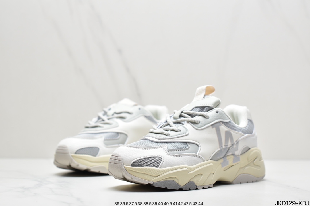 160 NY美国榄球洋基队限定 x MLB Big Ball Chunky LT厚底老爹厚底休闲运动慢跑鞋
