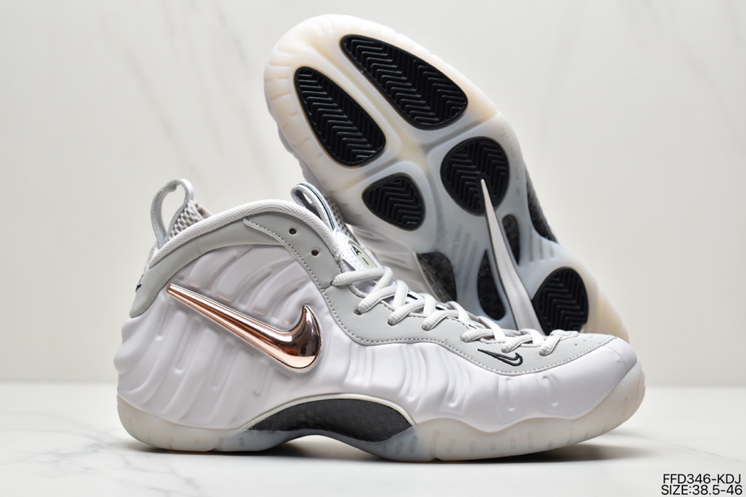 600 纯原 耐克NK Air Foamposite One ” Halloween ” 万圣节 银黑喷泡 CT2286-001