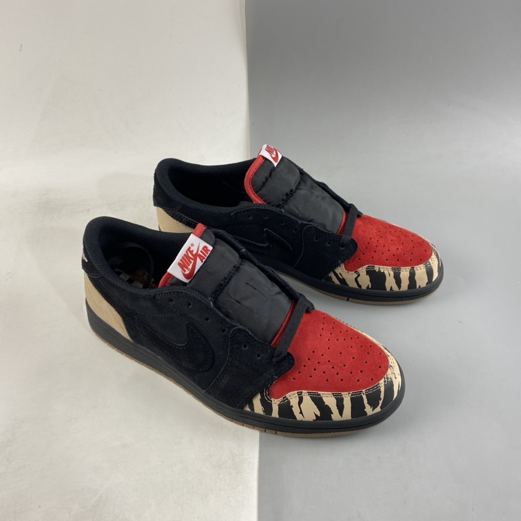 P400  SoleFly x Air Jordan 1 Low ” Carnivore ” AJ1乔1 低帮 联名款文化篮球鞋DN3400-001